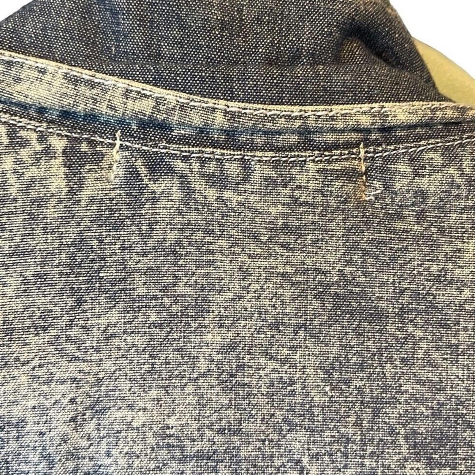 Barena Venezia 1980's Venezia grunge stonewall denim coat os Size ONE SIZE - 7 Thumbnail