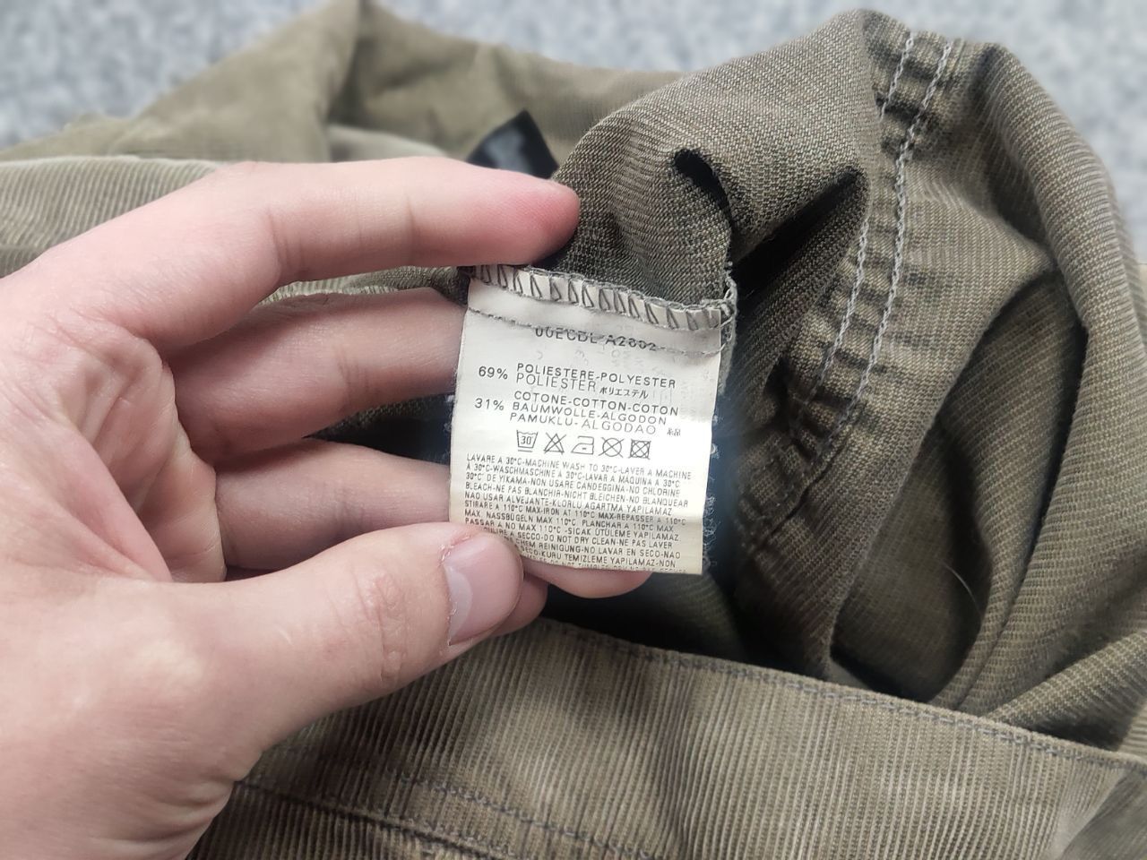 Diesel Vintage 90's Diesel corduroy Cropped jacket zip Long sleeve Size M / US 6-8 / IT 42-44 - 15 Thumbnail