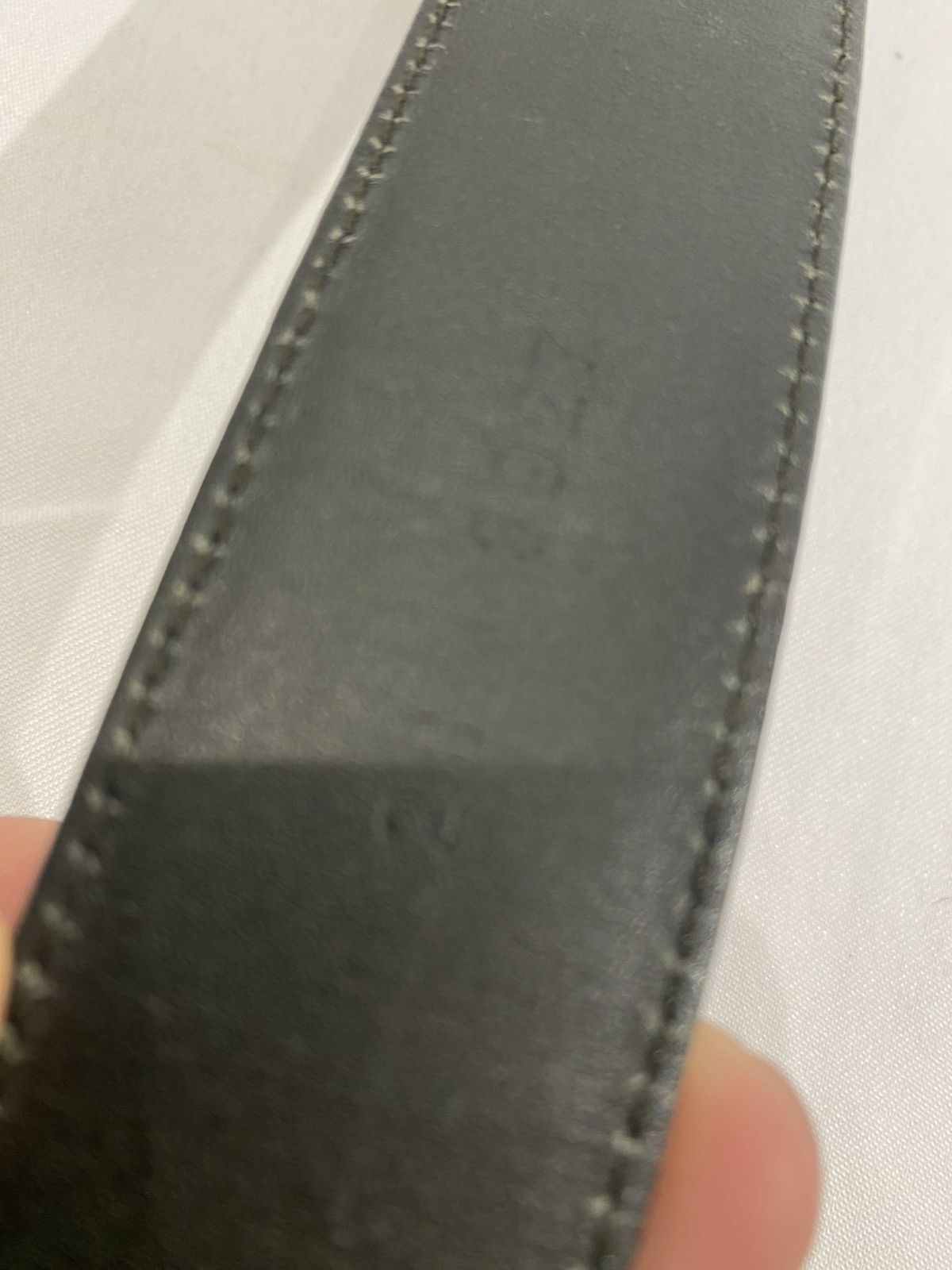 Prada PRADA MILANO LOGO BUCKLED BELT 36 to 40 Size 36 - 7 Thumbnail
