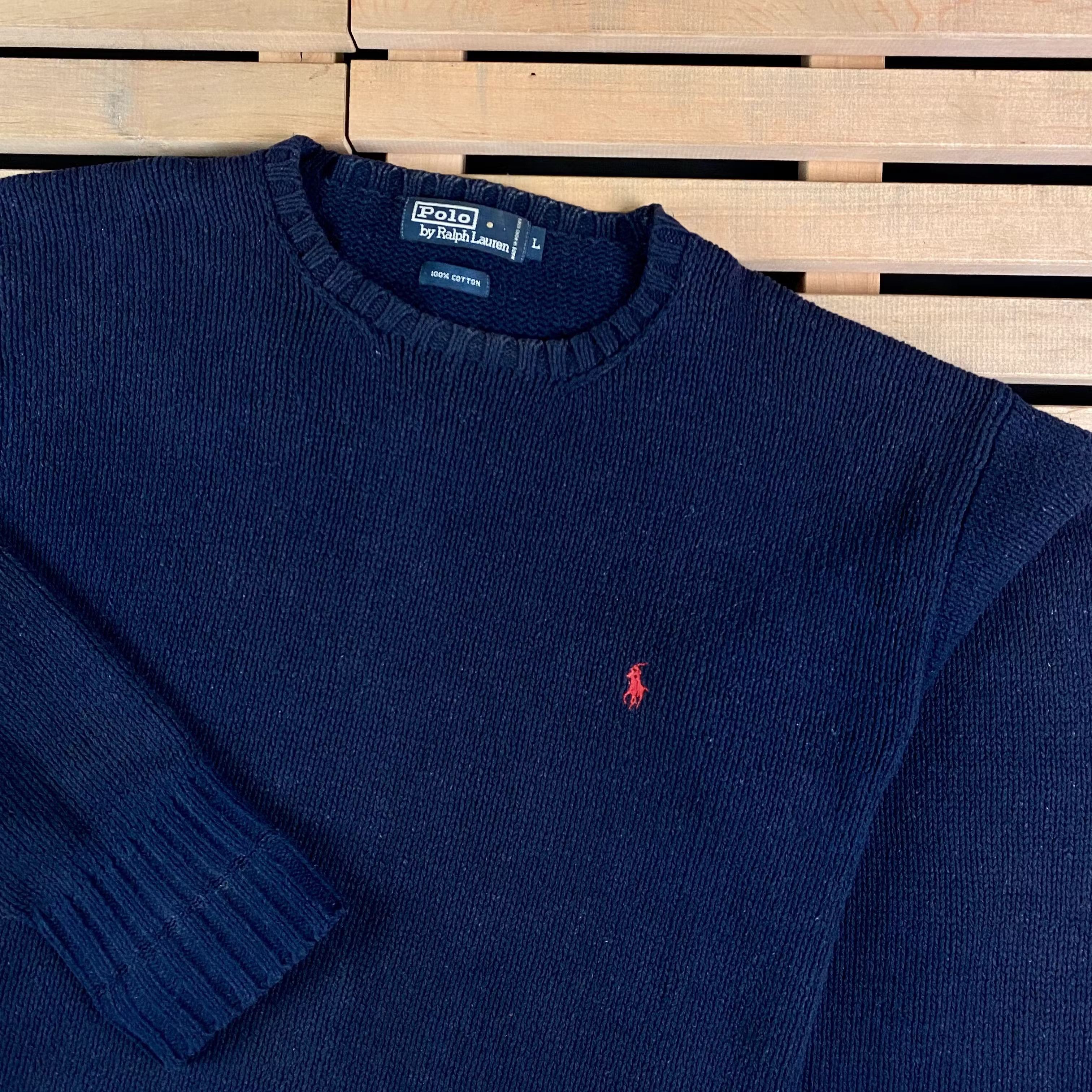 Polo Ralph Lauren × Ralph Lauren × Vintage Mens Polo Ralph Lauren Vintage Sweater Size L Size US L / EU 52-54 / 3 - 2 Thumbnail