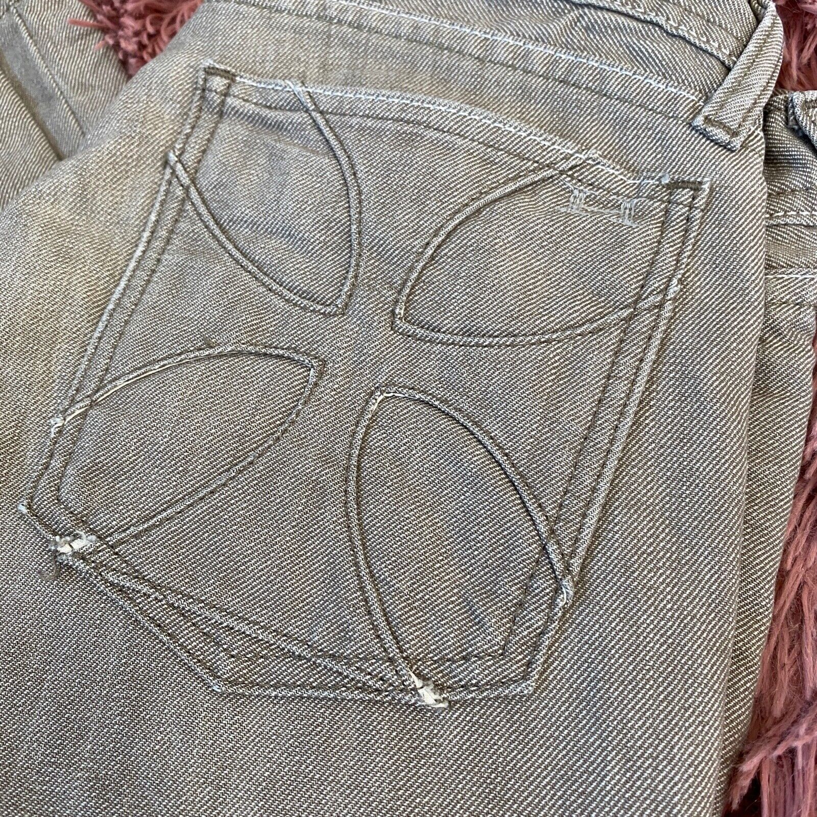 Other VTG Habitual Taupe Low Rise Bermuda Design Pocket Shorts 25 Size 25" / US 0 / IT 36 - 4 Thumbnail