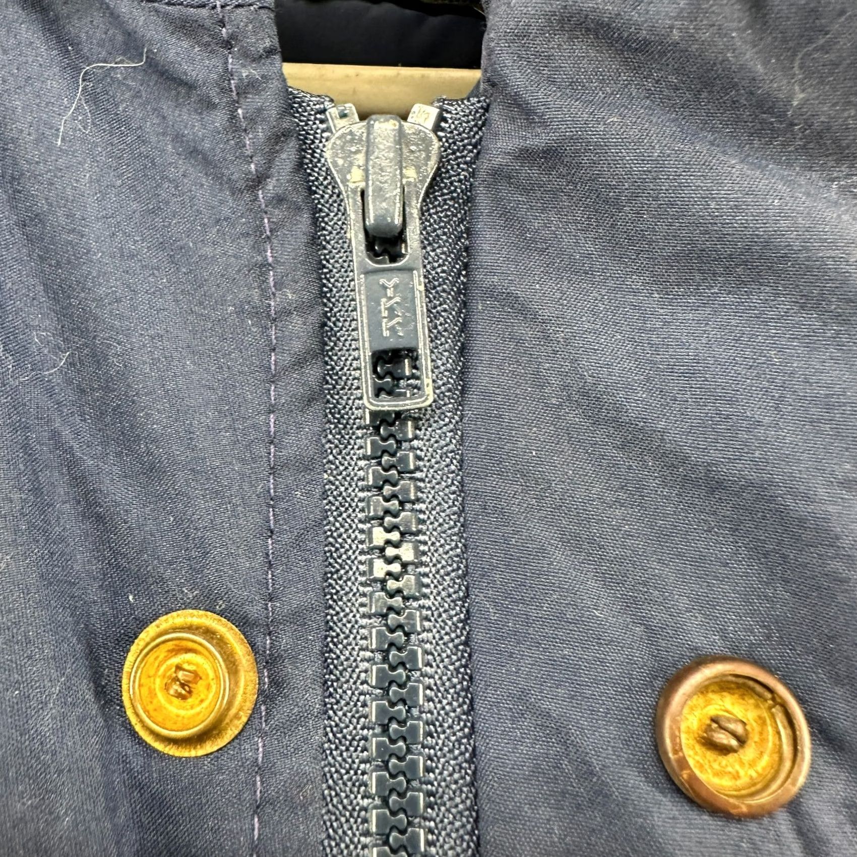 Eddie Bauer VINTAGE Eddie Bauer Jacket Mens L Blue Puffer Down Goretex 90s Weatherproof Zip Snap Quilted Canvas Windproof Exterior Size US L / EU 52-54 / 3 - 4 Thumbnail