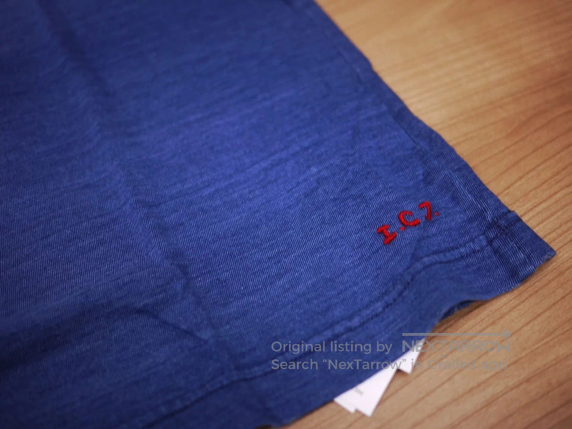 Visvim Blue Short Sleeve T-Shirt. Size US XXL / EU 58 / 5 - 4 Thumbnail