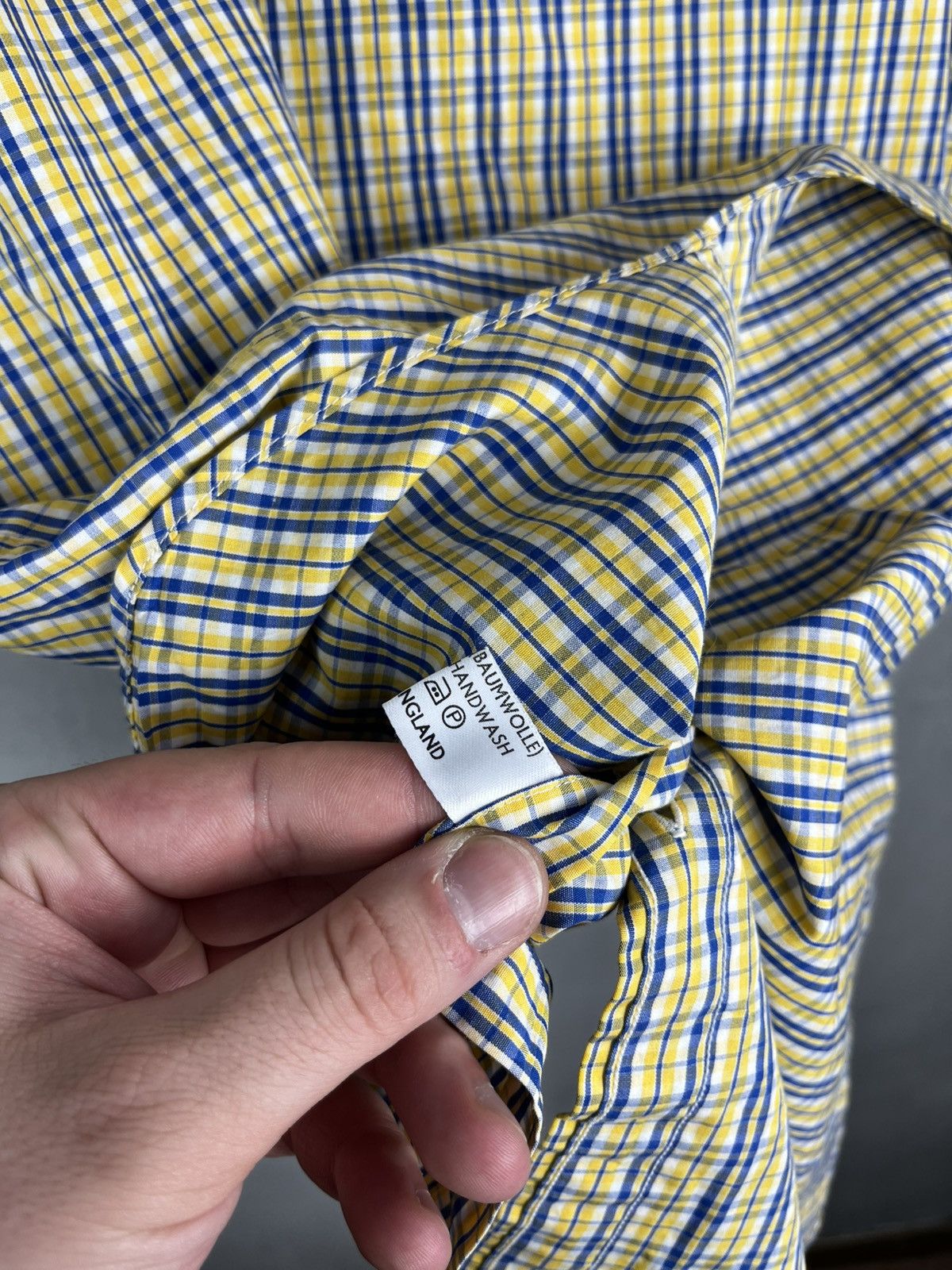 Burberry × Vintage Burberrys shirt button vintage 90s Size US M / EU 48-50 / 2 - 7 Thumbnail
