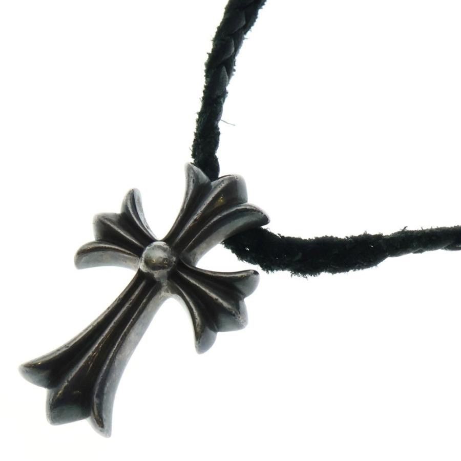 Chrome Hearts Chrome Hearts CH Cross Leather Braid PENDANT Necklace Size ONE SIZE - 1 Thumbnail
