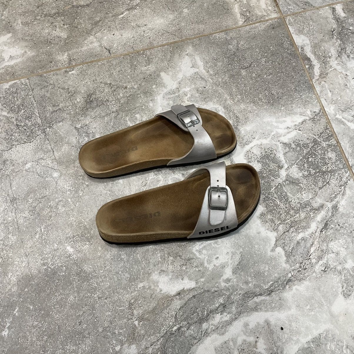 Diesel × If Six Was Nine Diesel slip on Sandals Slide Flip Flops punk rock cyber punk Size US 7 / IT 37 - 1 Thumbnail