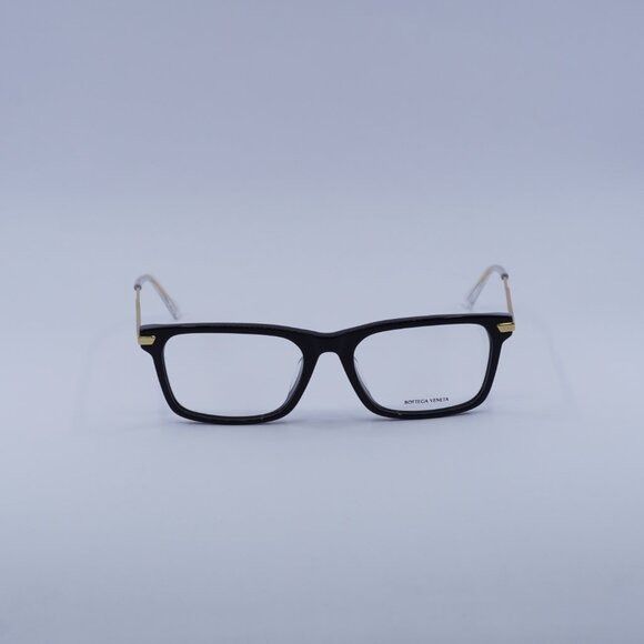 Bottega Veneta Bottega Veneta BV1040OA 001 Eyeglasses Black/Gold 54mm Size ONE SIZE - 3 Thumbnail