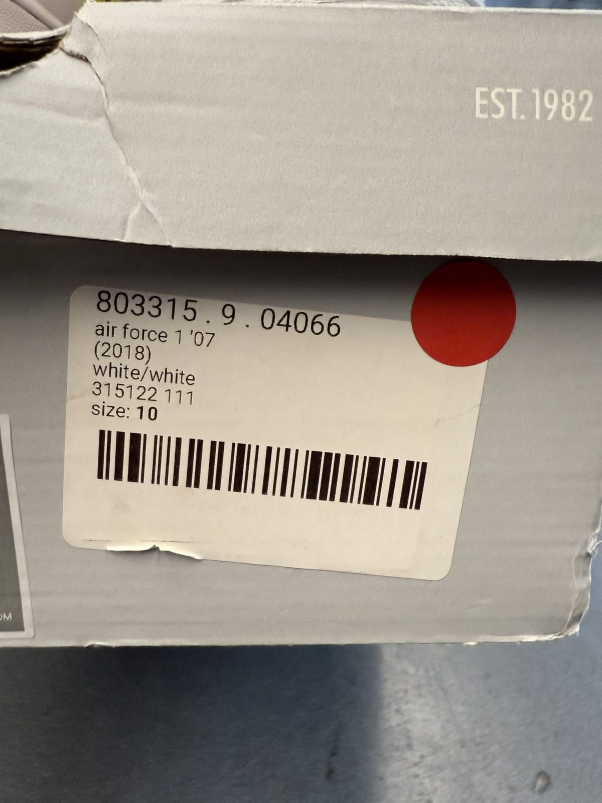 Nike 2019 Nike Air Force Flight Club Custom TBD In Progress Size US 10 / EU 43 - 13 Thumbnail