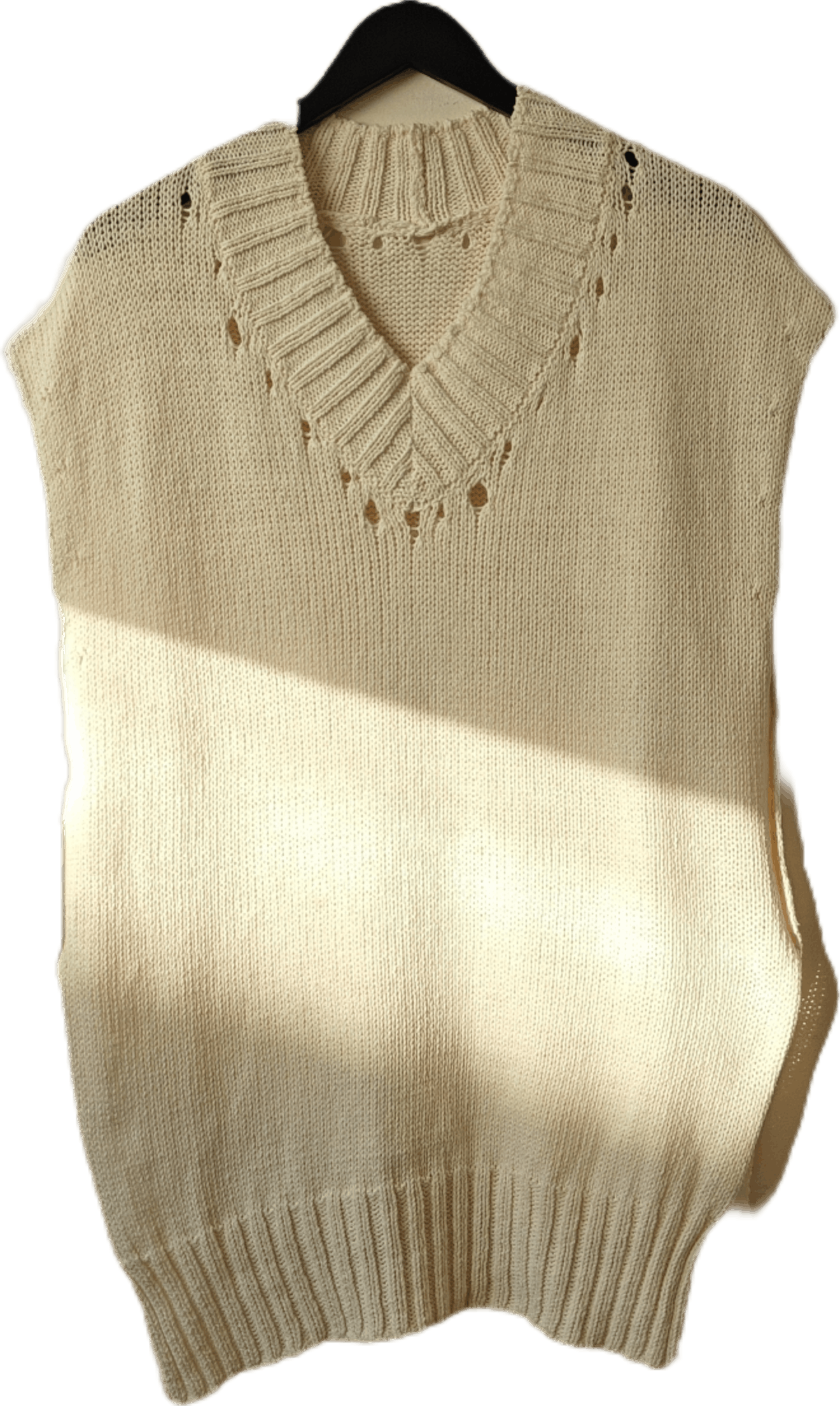 Y's LNWOT Distressed v neck sweater collegiate ivy Size US M / EU 48-50 / 2 - 1 Thumbnail