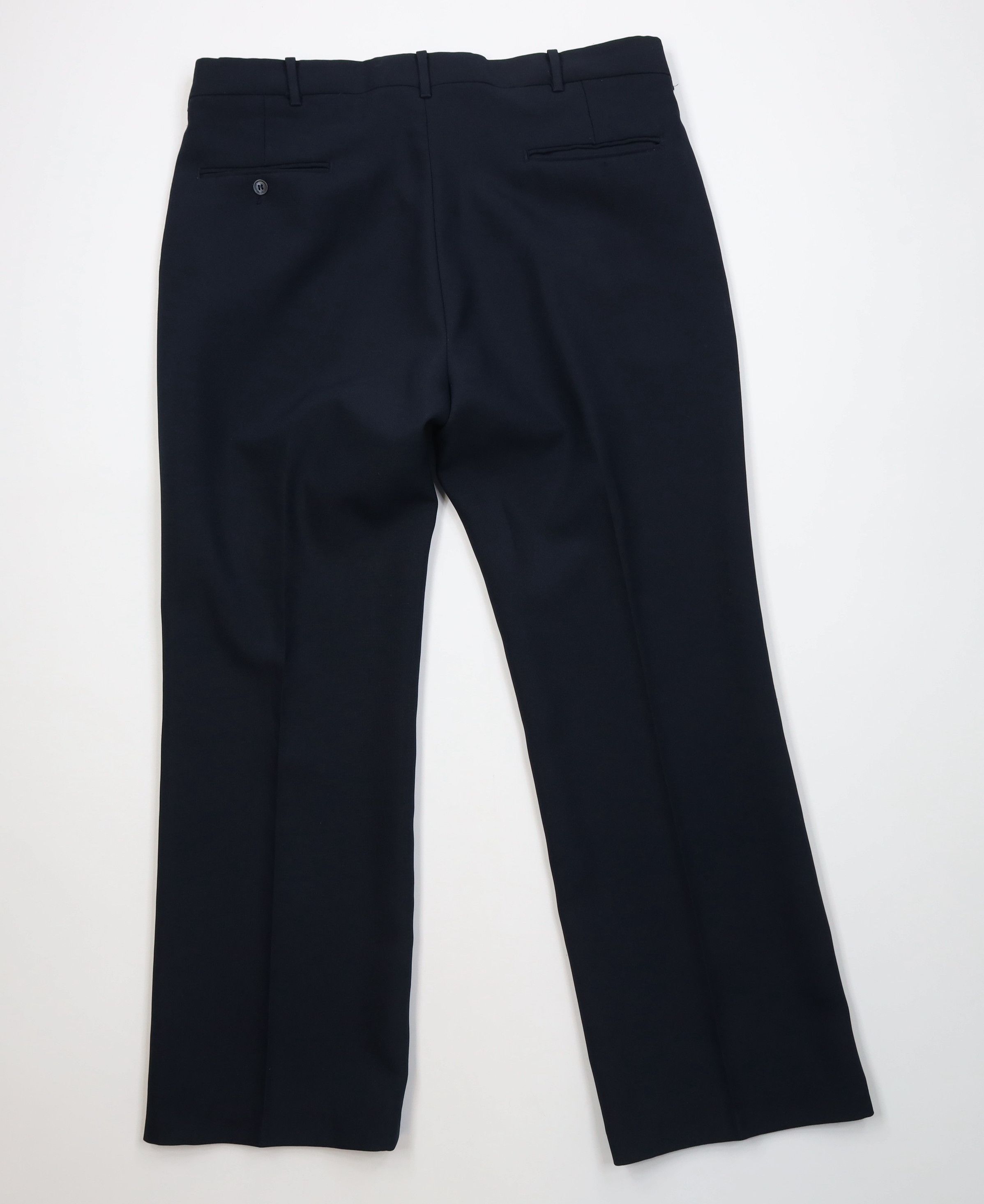 Vintage Vintage 70s Streetwear Flared Wide Leg Chino Pants Blue USA Size US 38 / EU 54 - 10 Thumbnail