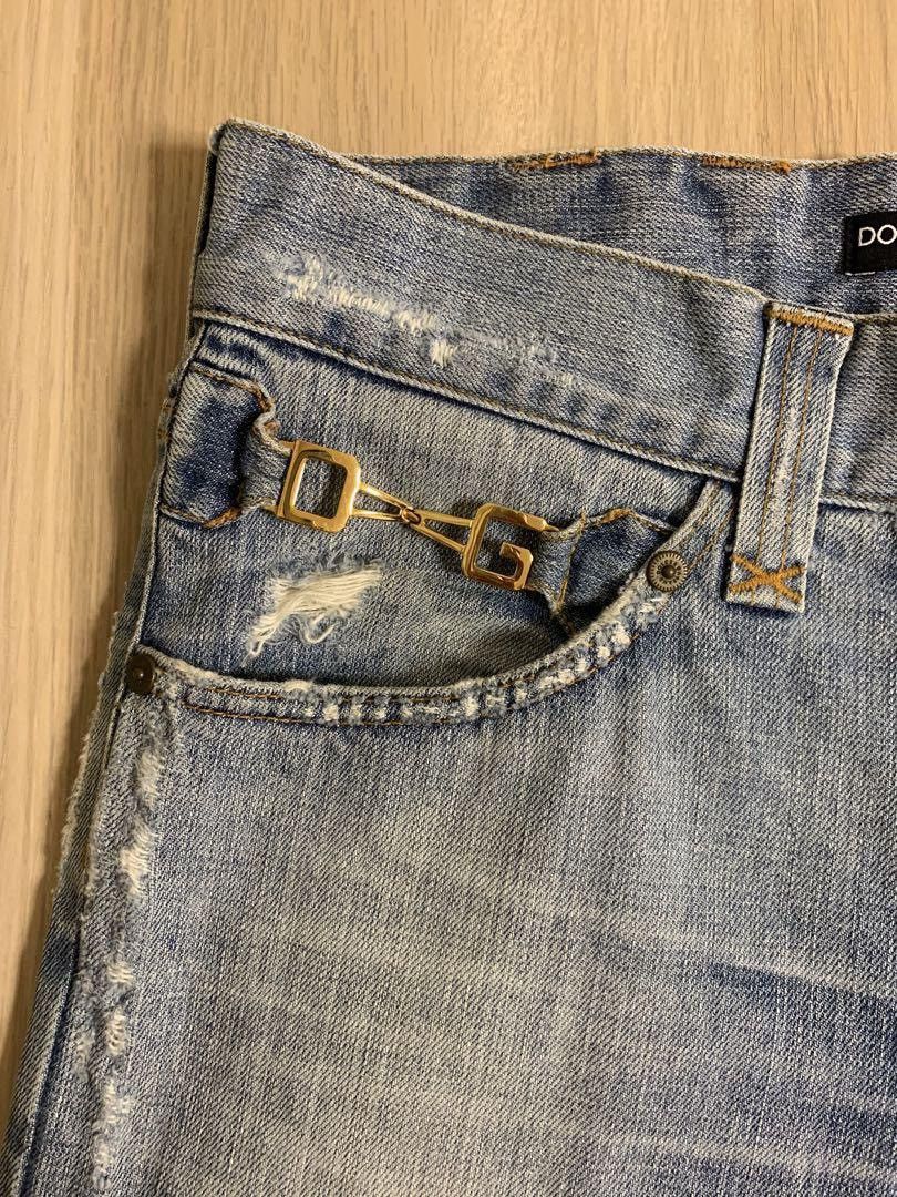 Dolce & Gabbana 06 Runway Dolce & Gabbana Hollywood Cowboy Denim Size US 30 / EU 46 - 8 Thumbnail