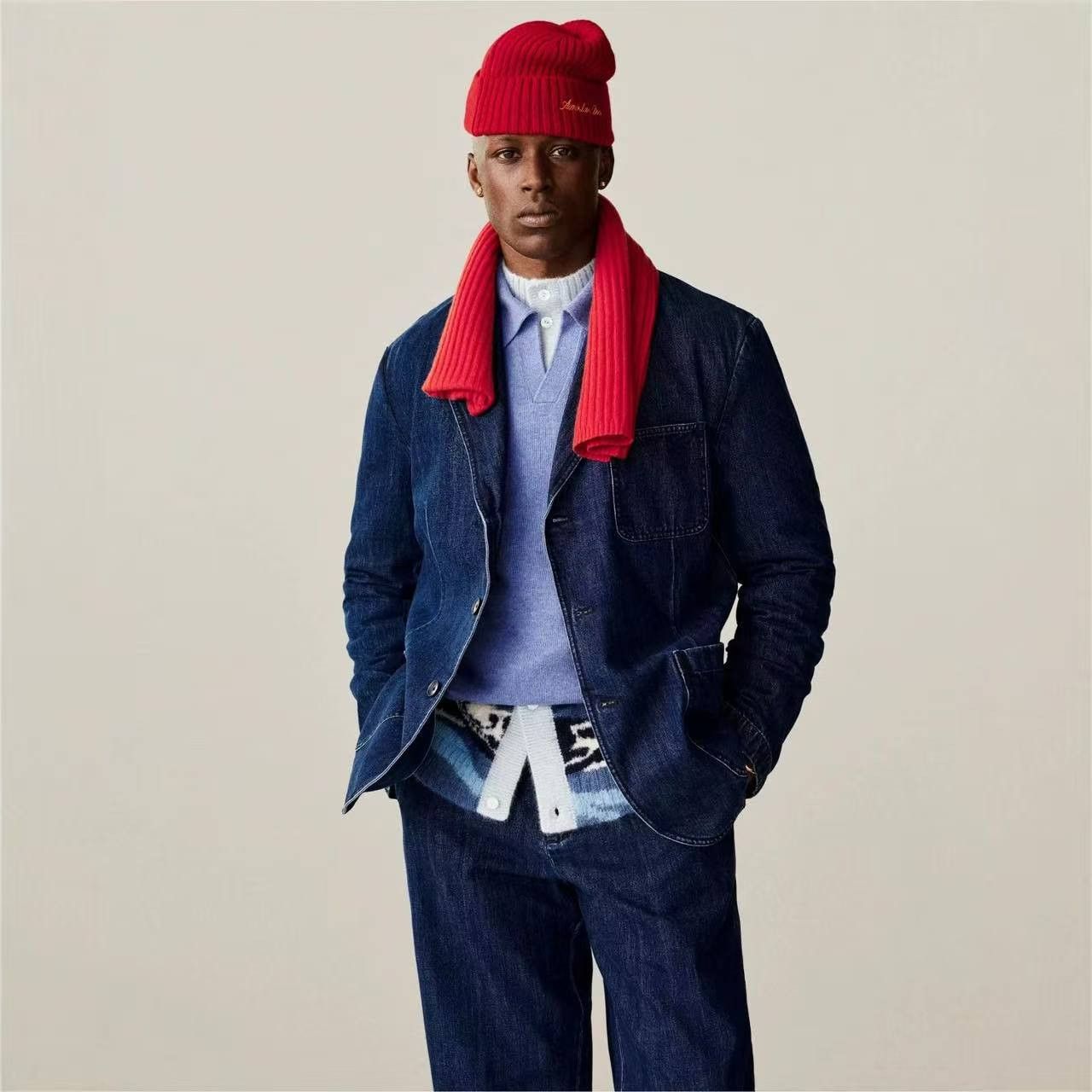 Aime Leon Dore denim blazer Size US M / EU 48-50 / 2 - 1 Thumbnail