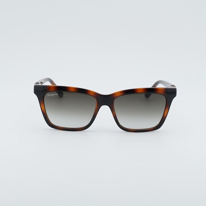 Salvatore Ferragamo Salvatore Ferragamo SF1027S 214 Sunglasses Havana Square Size ONE SIZE - 6 Thumbnail