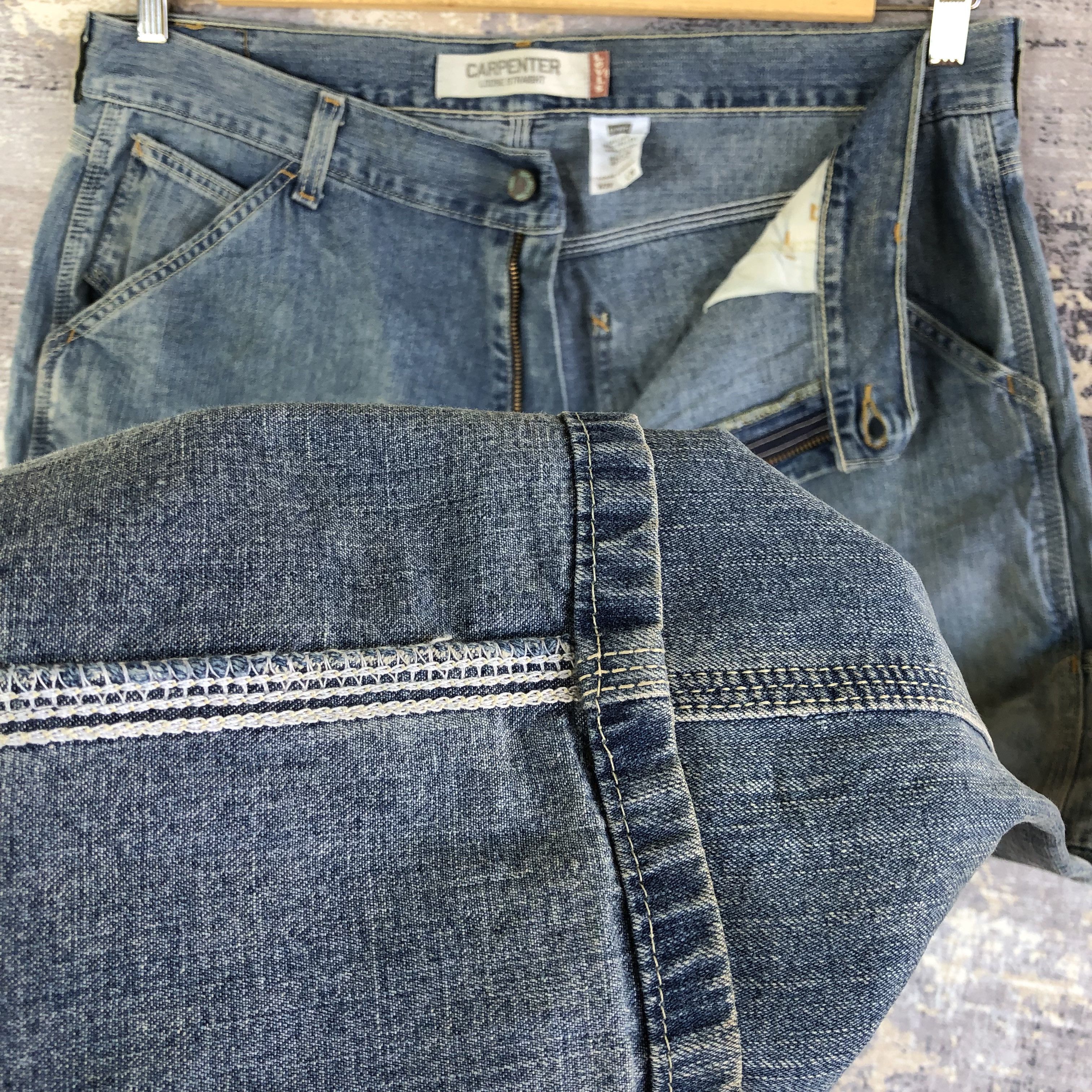 Levi's Vintage Levis Carpenter Jeans Levi's Carpenter Baggy Denim Size US 38 / EU 54 - 8 Thumbnail