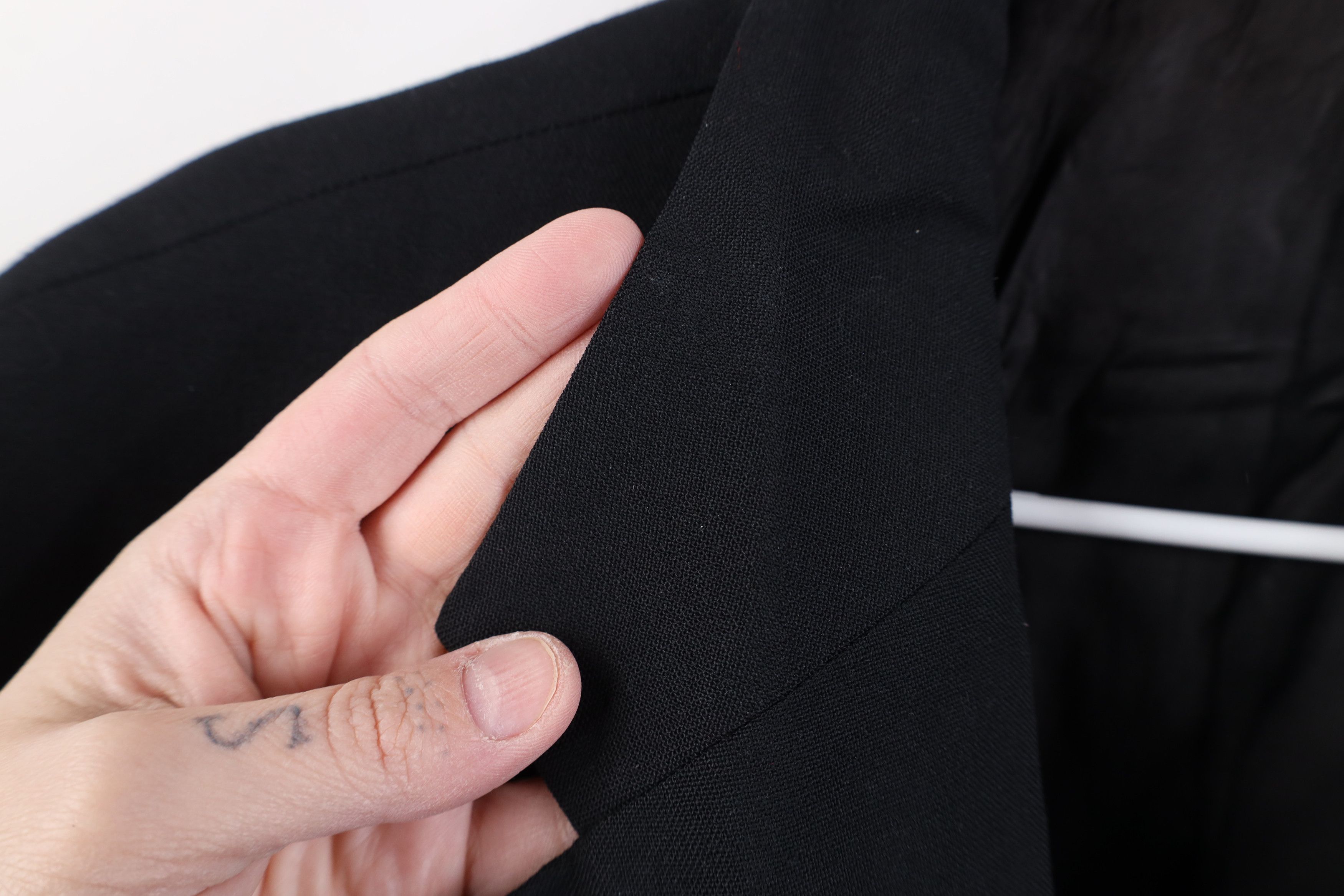 Vintage Vintage 70s Streetwear Suit Coat Blazer Jacket Black USA Size US XXL / EU 58 / 5 - 6 Thumbnail