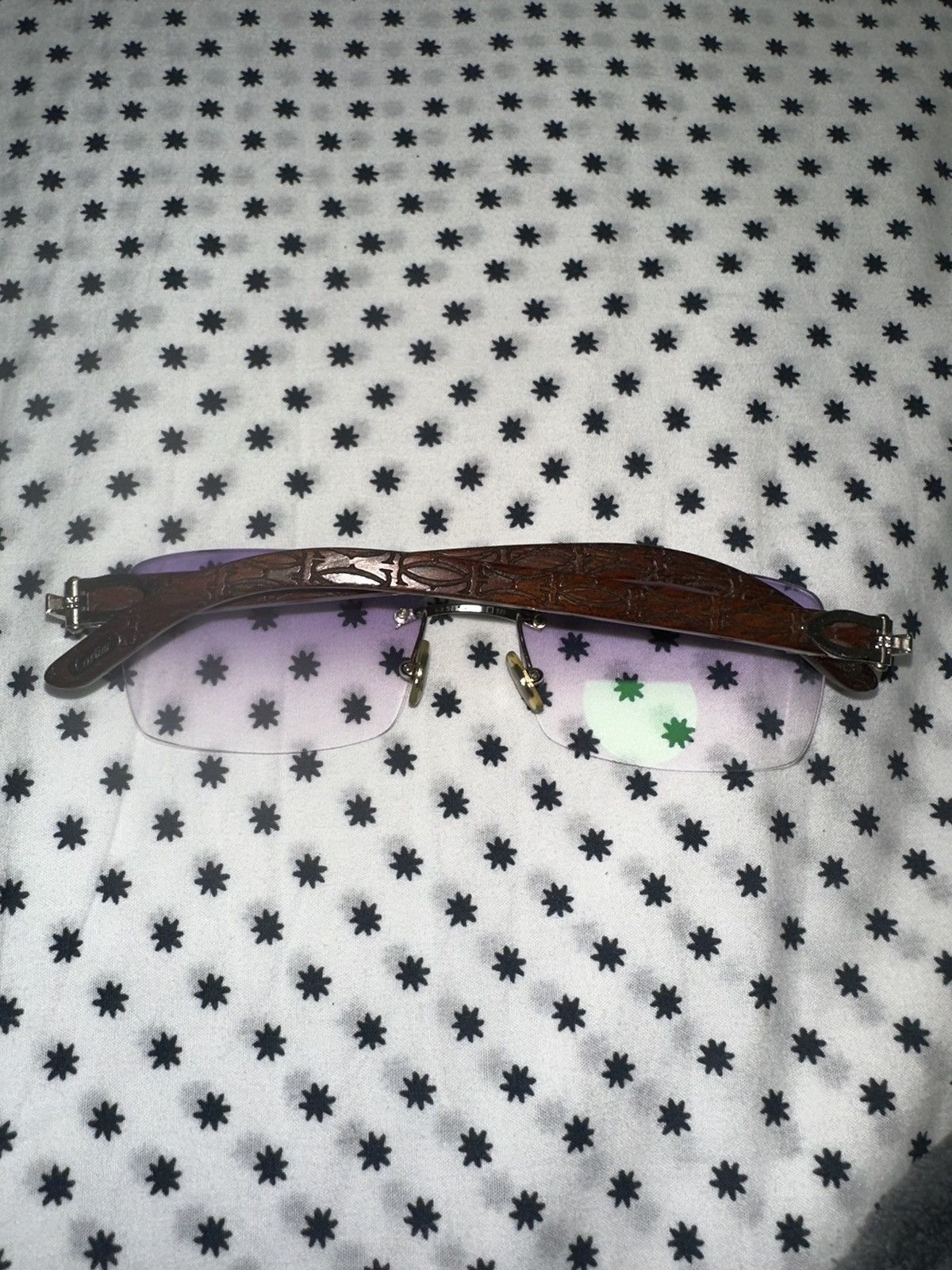 image of Cartier Logo Woods 140B in Brown, Men's