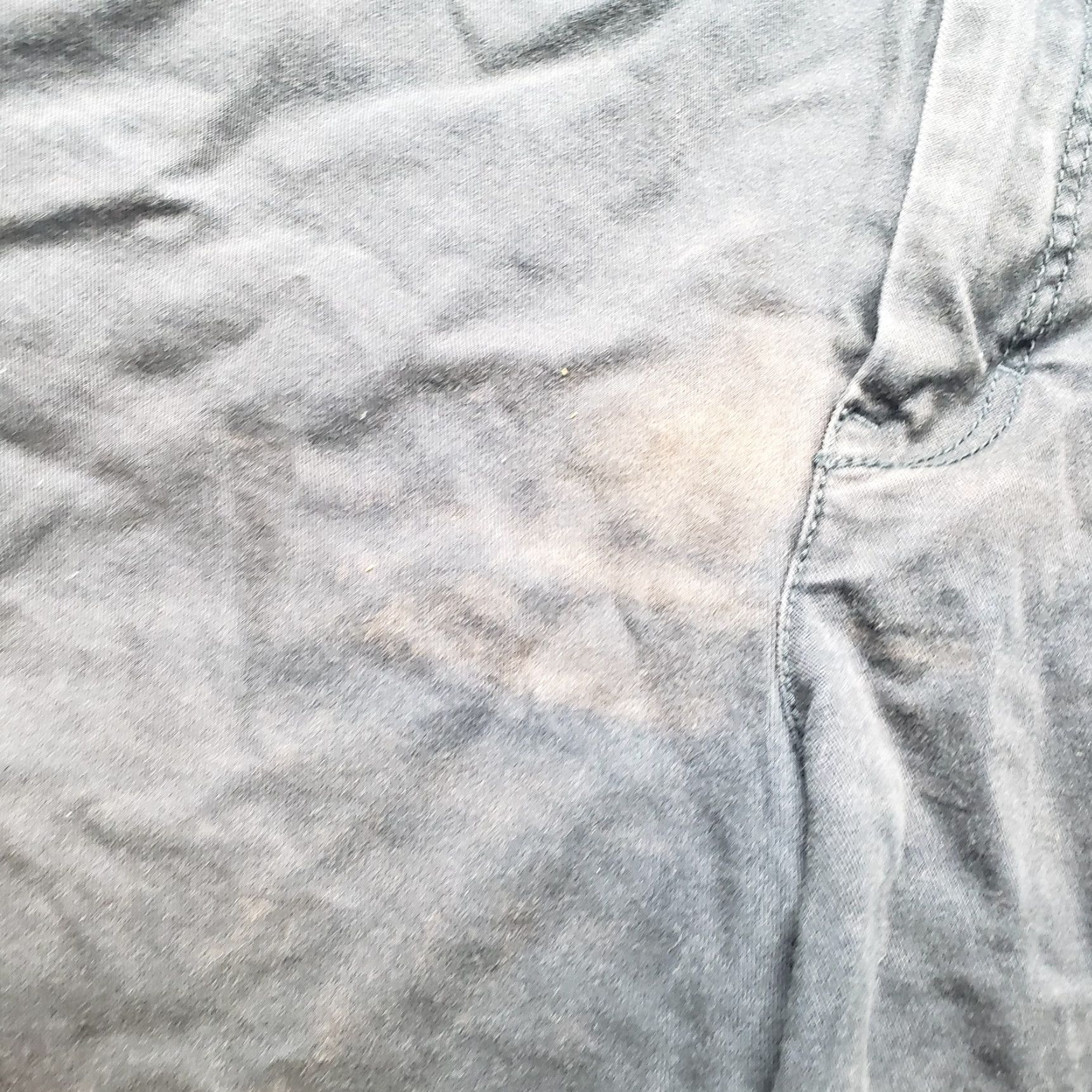 Izod IZOD Chino Shorts Solid Blue Saltwater Stretch Casual Adult Men's 34 Cotton Blend 34 Blue Mens Shorts Size US 34 / EU 50 - 3 Thumbnail
