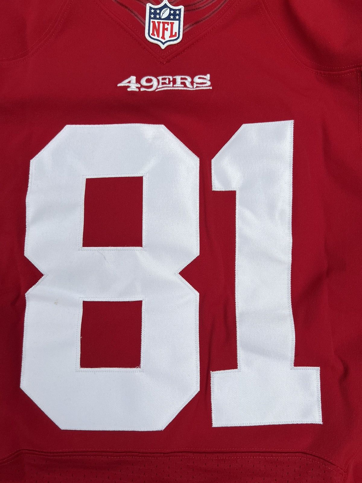 NFL Anquan Boldin San Francisco 49ers Signed Jersey Size US M / EU 48-50 / 2 - 6 Thumbnail