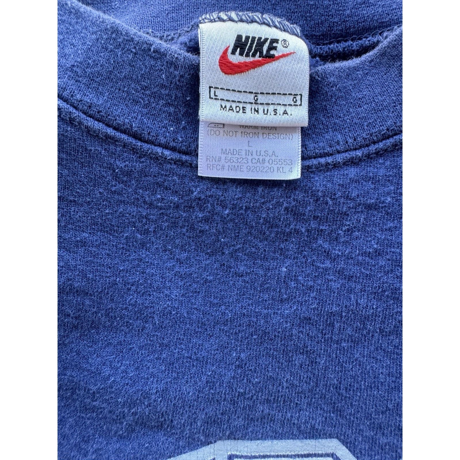 Nike Vintage Dallas Cowboys Nike Sweatshirt Made in USA NFL L Size US L / EU 52-54 / 3 - 4 Thumbnail