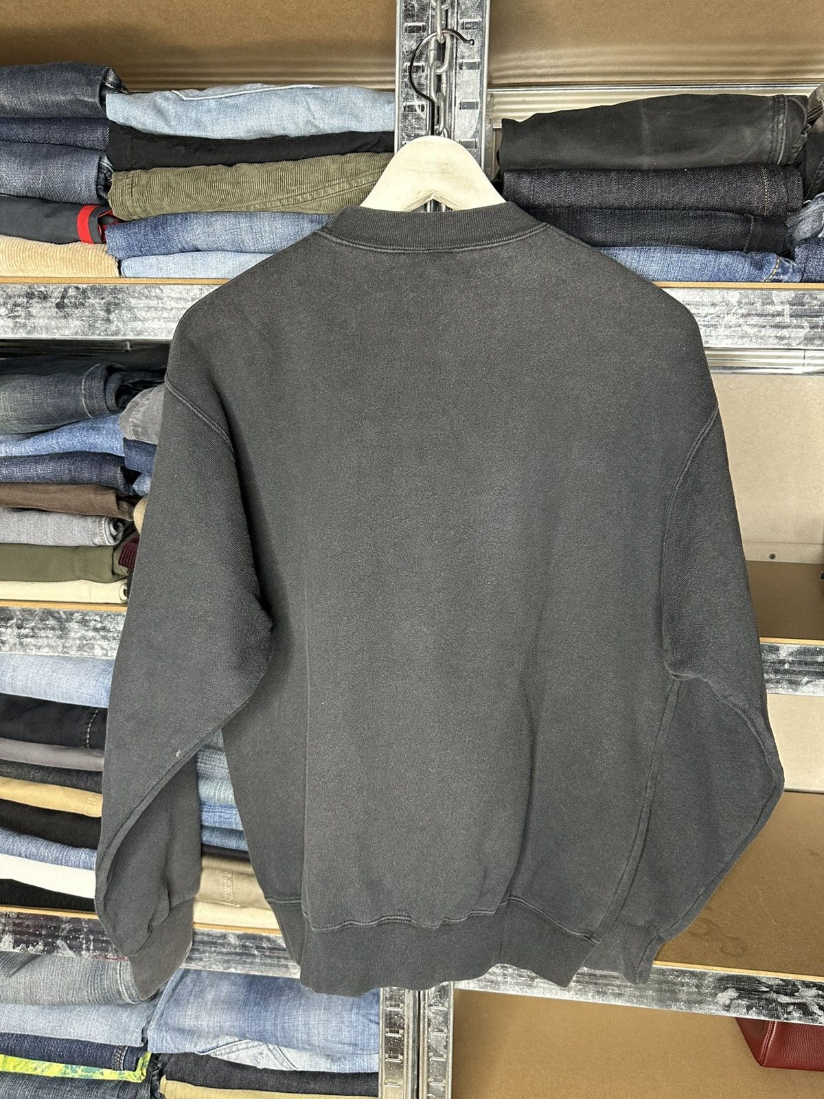 Champion Vintage Champion Crewneck Sweatshirt Big Logo Sun Faded 90s Size US M / EU 48-50 / 2 - 2 Thumbnail