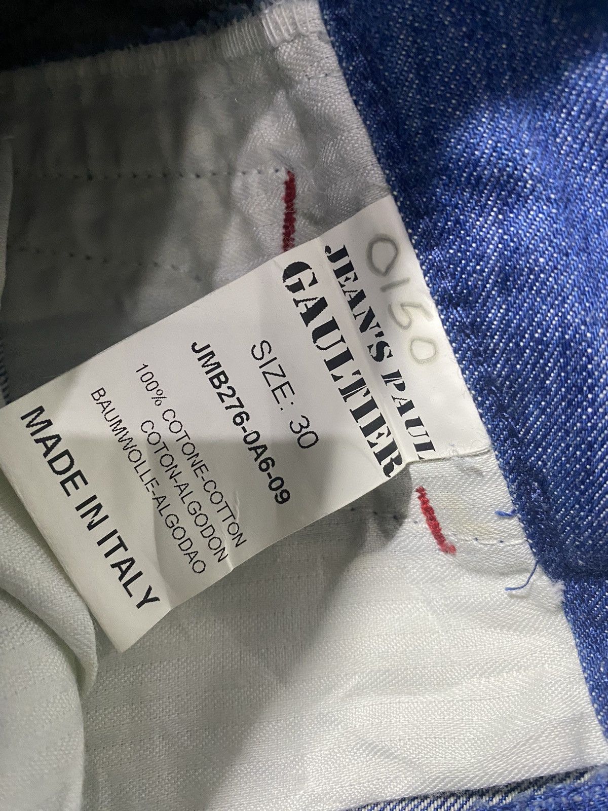 Jean Paul Gaultier Jean Paul Gaultier Selvedge Sideline Denim Pants Size US 33 - 11 Thumbnail