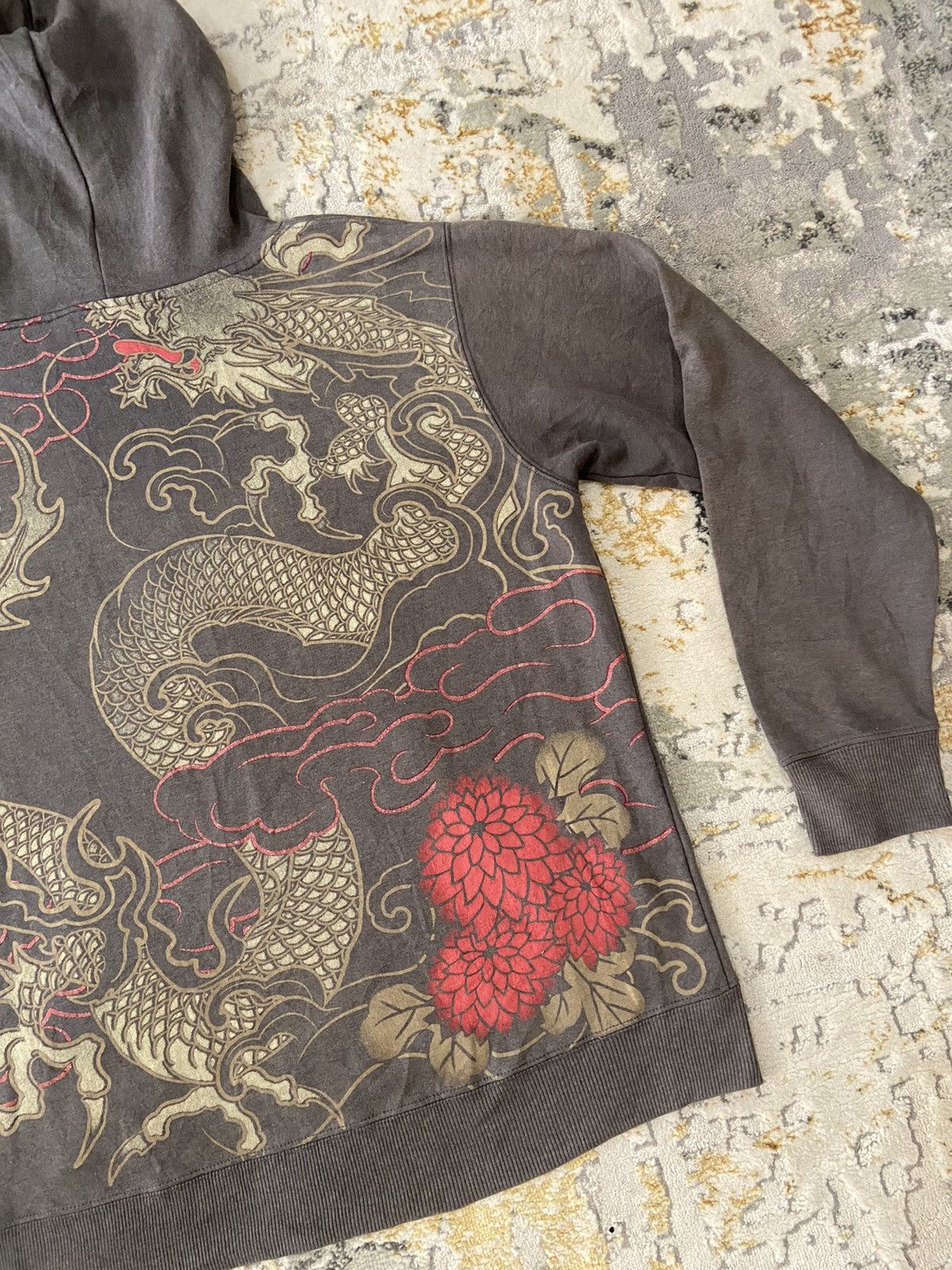 Dragonfly × Japanese Brand × Other SUKAJAN ALL OVER ORINT SUNFADED HOODED Size US L / EU 52-54 / 3 - 3 Thumbnail