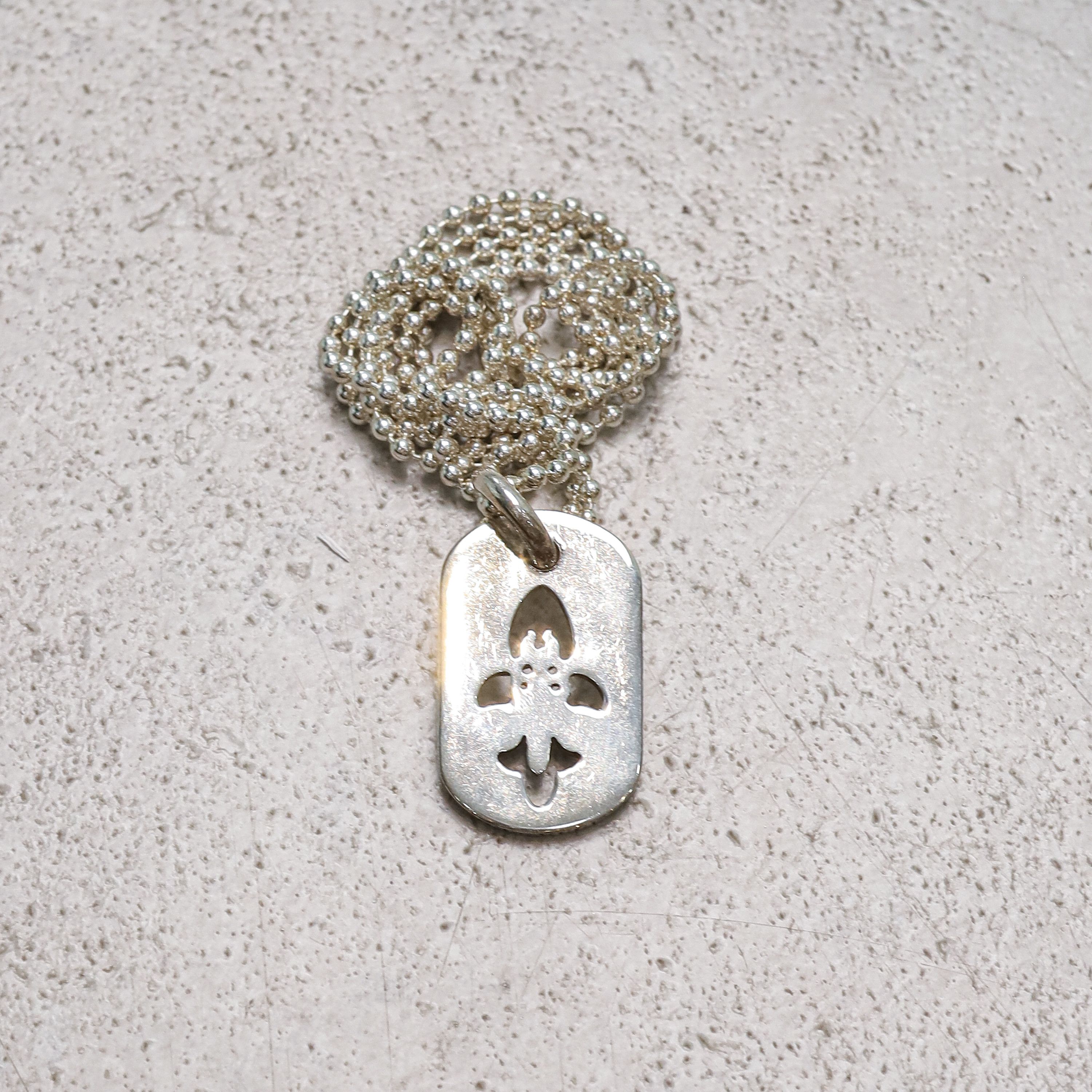 Chrome Hearts CHROME HEARTS Dog Fleur Dagger Necklace SILVER Size ONE SIZE - 8 Thumbnail