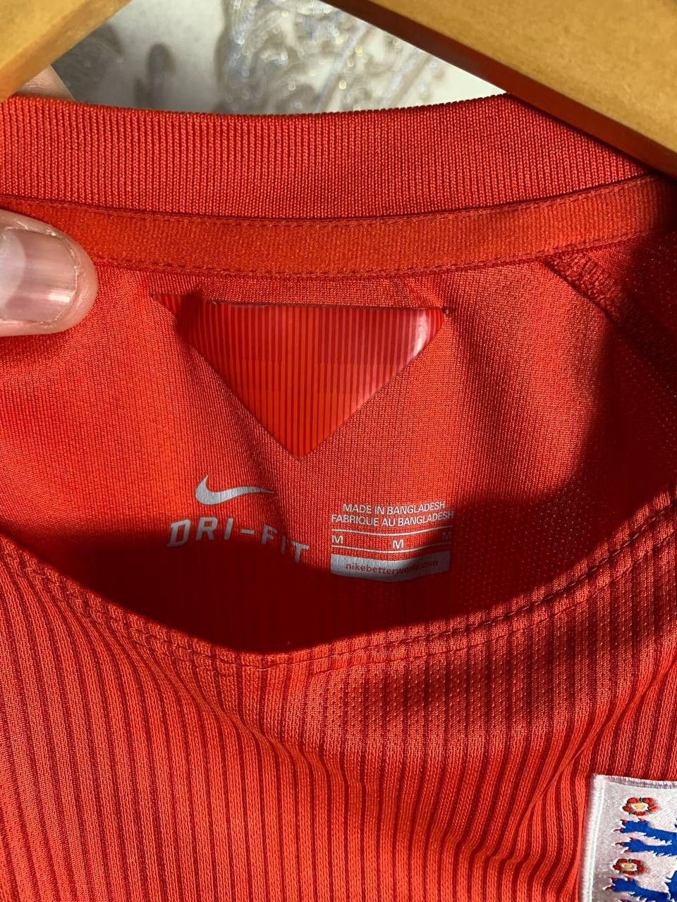 Nike × Vintage VERY RARE NIKE ENGLAND RETRO SOCCER JERSEY BLOKECORE Y2K 90s Size US M / EU 48-50 / 2 - 4 Thumbnail