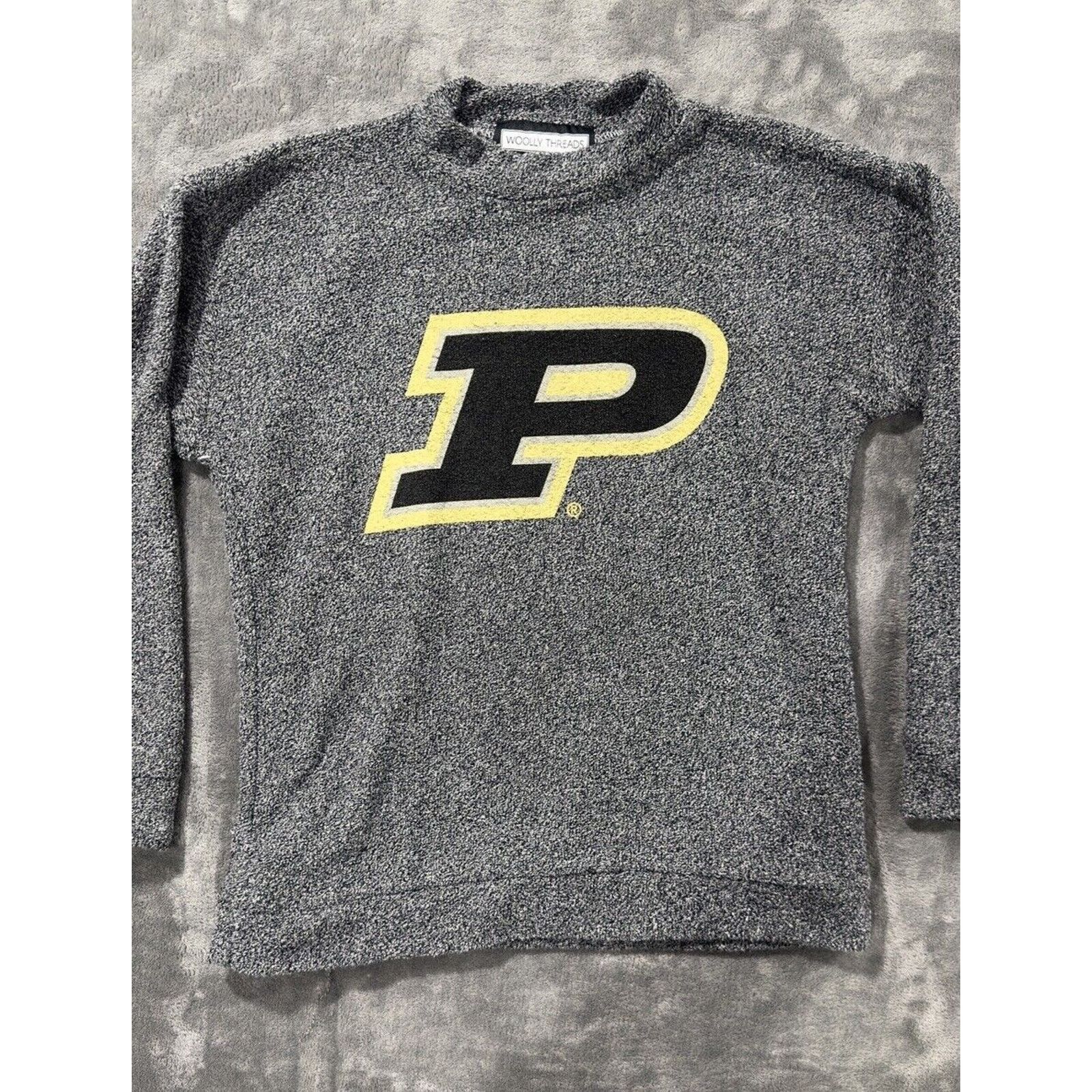 Other Woolly Threads Purdue University Sweatshirt Size S Fleece Size S / US 4 / IT 40 - 4 Thumbnail
