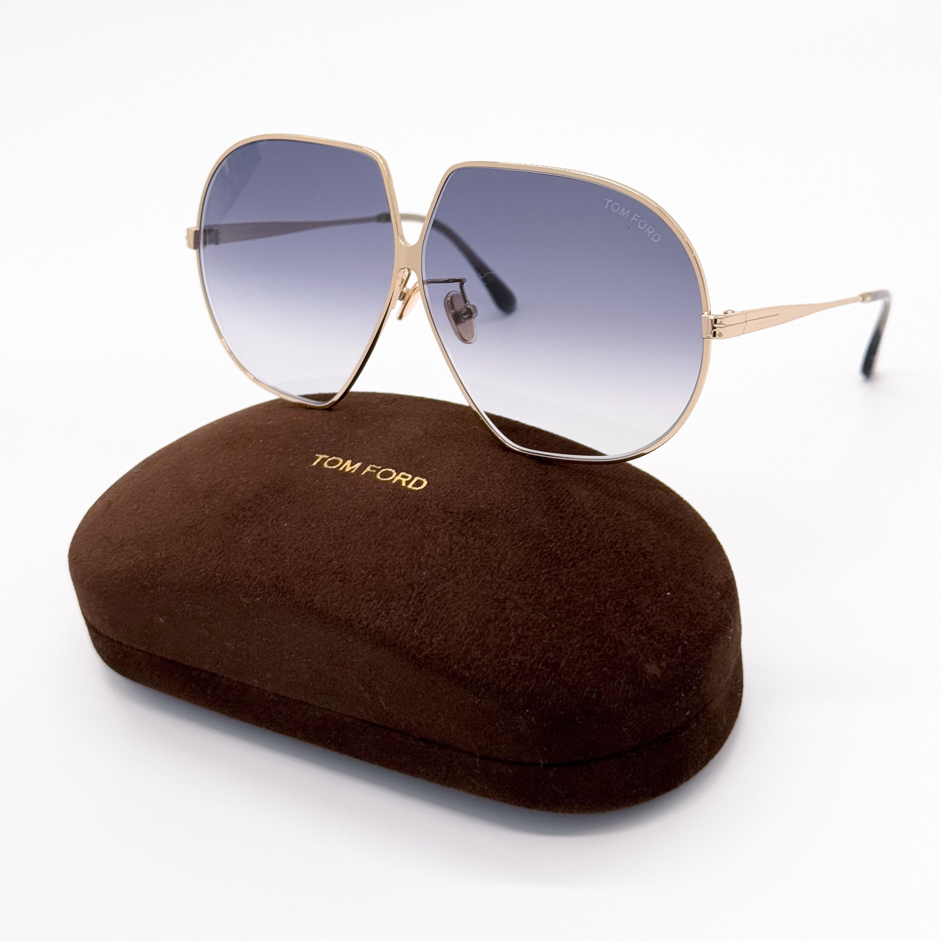 Tom Ford NEW TOM FORD TARA TF785 28B OVERSIZED SUNGLASSES FT0785/S Size ONE SIZE - 1 Thumbnail