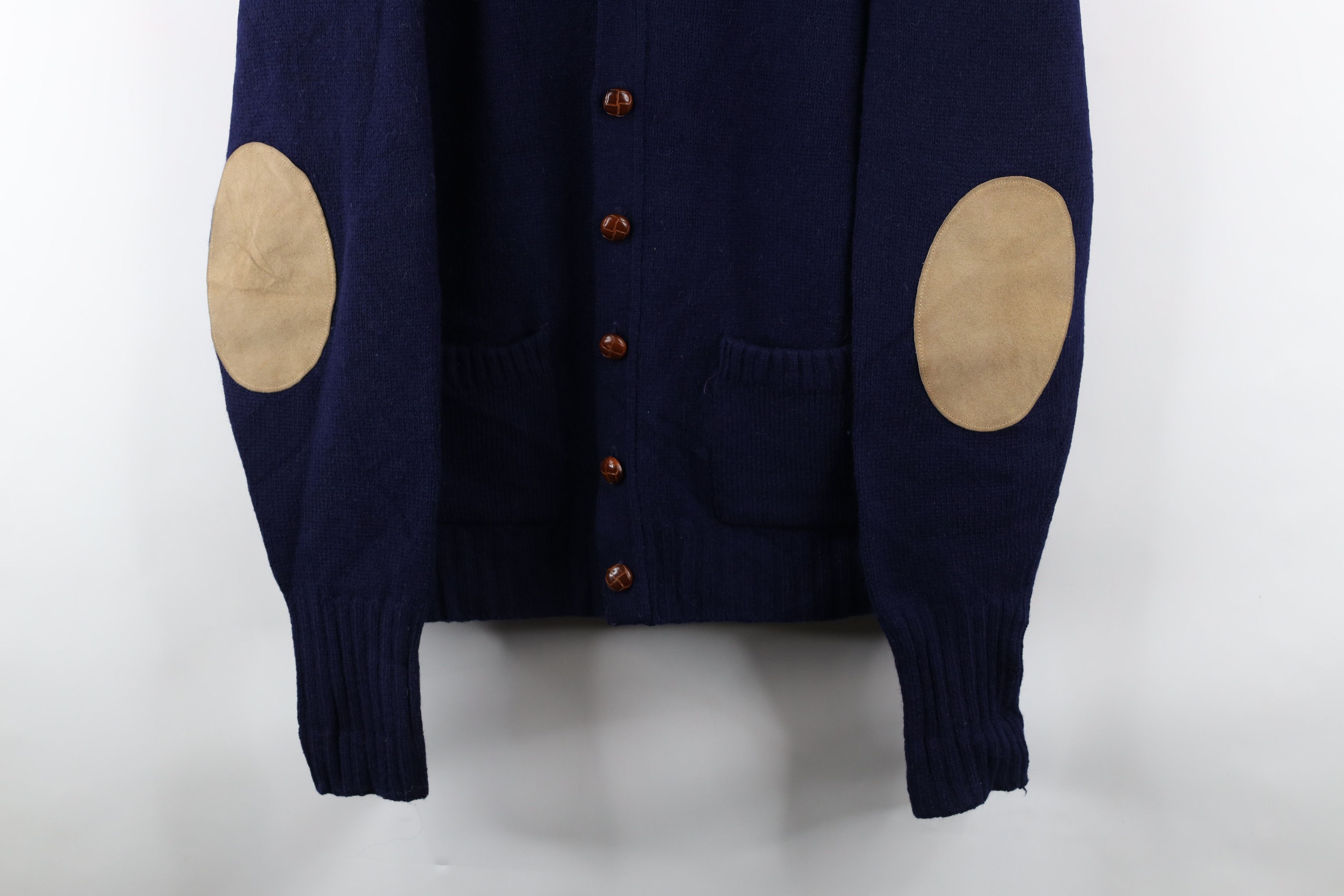 L.L. Bean Vintage 70s LL Bean Hair Wool Knit Cardigan Sweater USA Size US XL / EU 56 / 4 - 3 Thumbnail