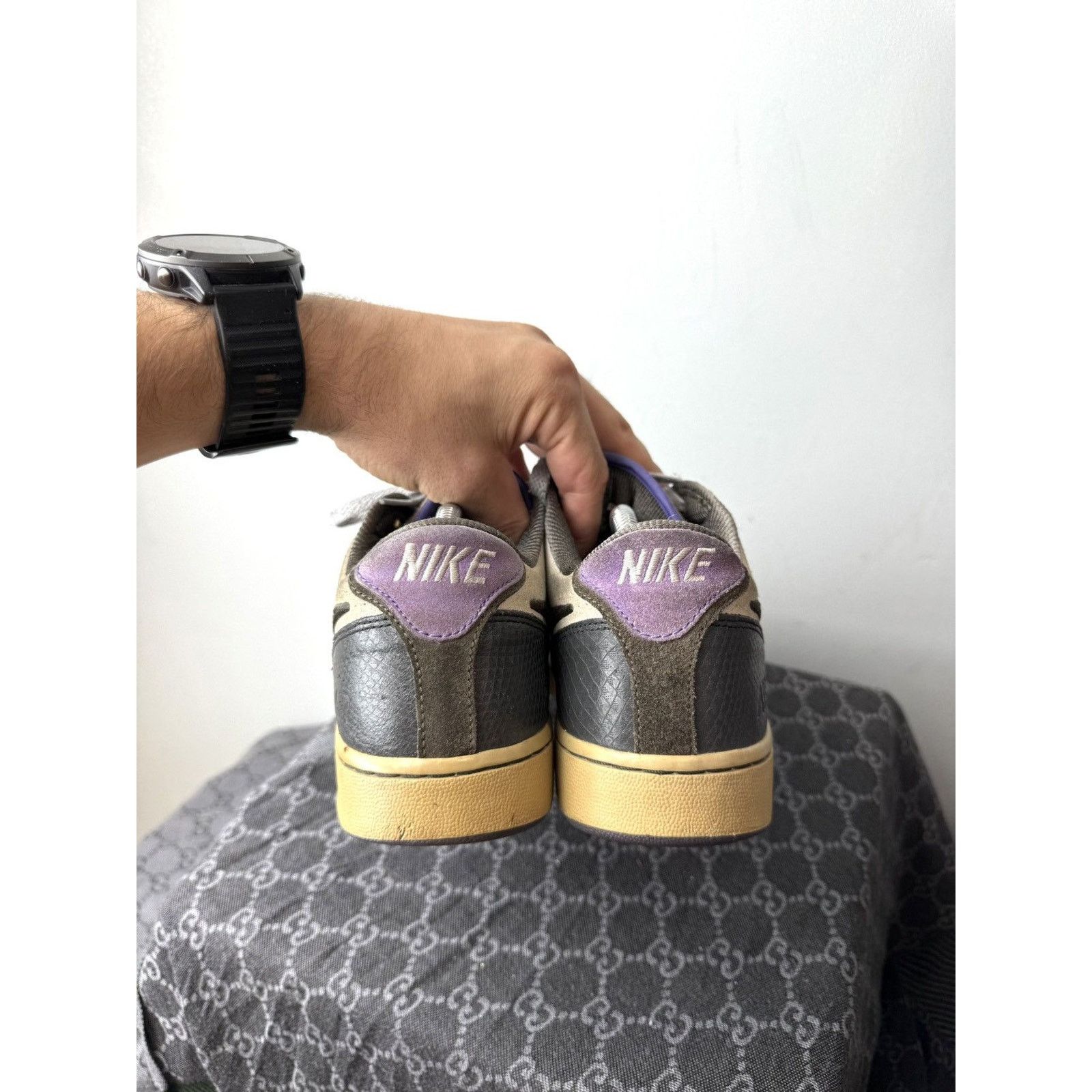 Nike Rare! Vintage Nike Terminator Dunk Sneakers Size US 8.5 / EU 41-42 - 9 Thumbnail