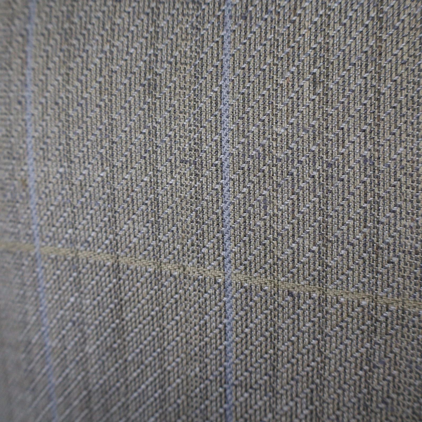 Other Nino Cerruti Double Breasted Blazer Tan Windowpane Wool 42R Size 42R - 9 Thumbnail