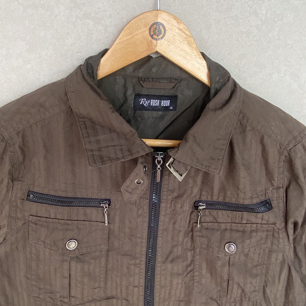 Other Vintage Rush Hour Full Zip Khaki Bomber Jacket Size M Size US M / EU 48-50 / 2 - 5 Thumbnail
