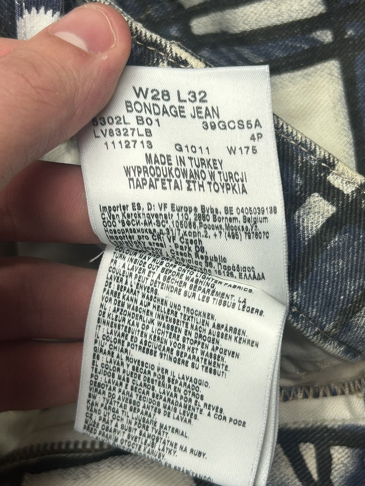 Lee × Vivienne Westwood Lee Vivienne Westwood Bondaje Jeans Size US 28 / EU 44 - 8 Thumbnail