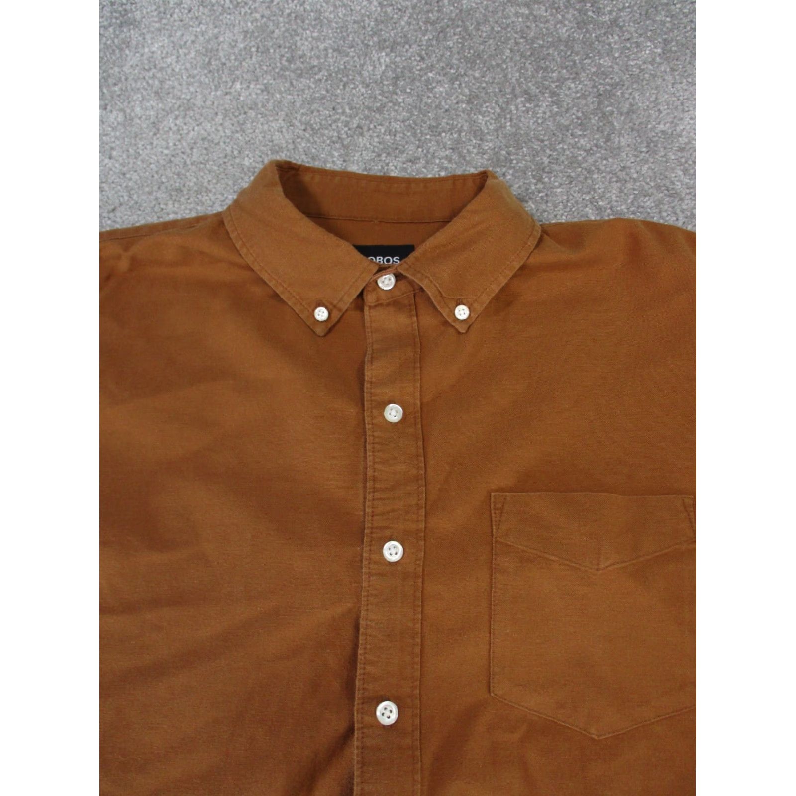 Joe Browns Bonobos Shirt Mens Large Brown Button Up Cotton Size US L / EU 52-54 / 3 - 2 Thumbnail
