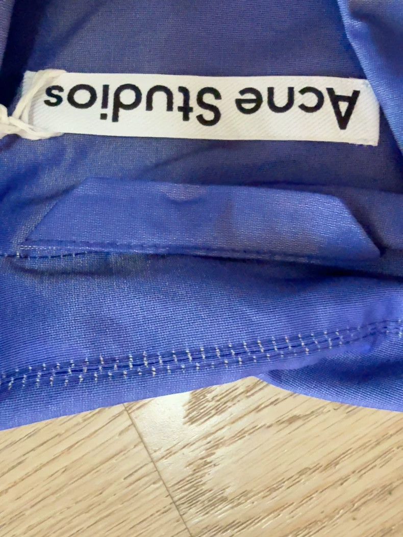 Acne Studios Acne Studios Blue-purple coat Size US S / EU 44-46 / 1 - 4 Thumbnail
