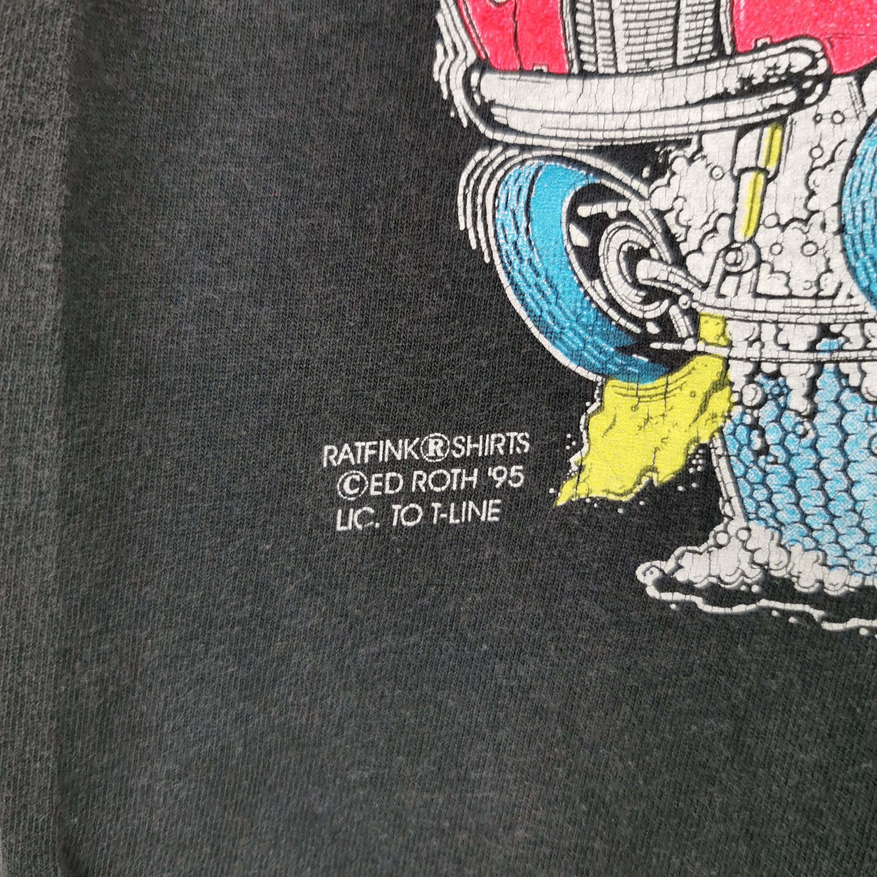 Vintage Vintage RAT FINK Surfink Safari T-Shirt Cartoon Crewneck Tee Size US S / EU 44-46 / 1 - 6 Thumbnail