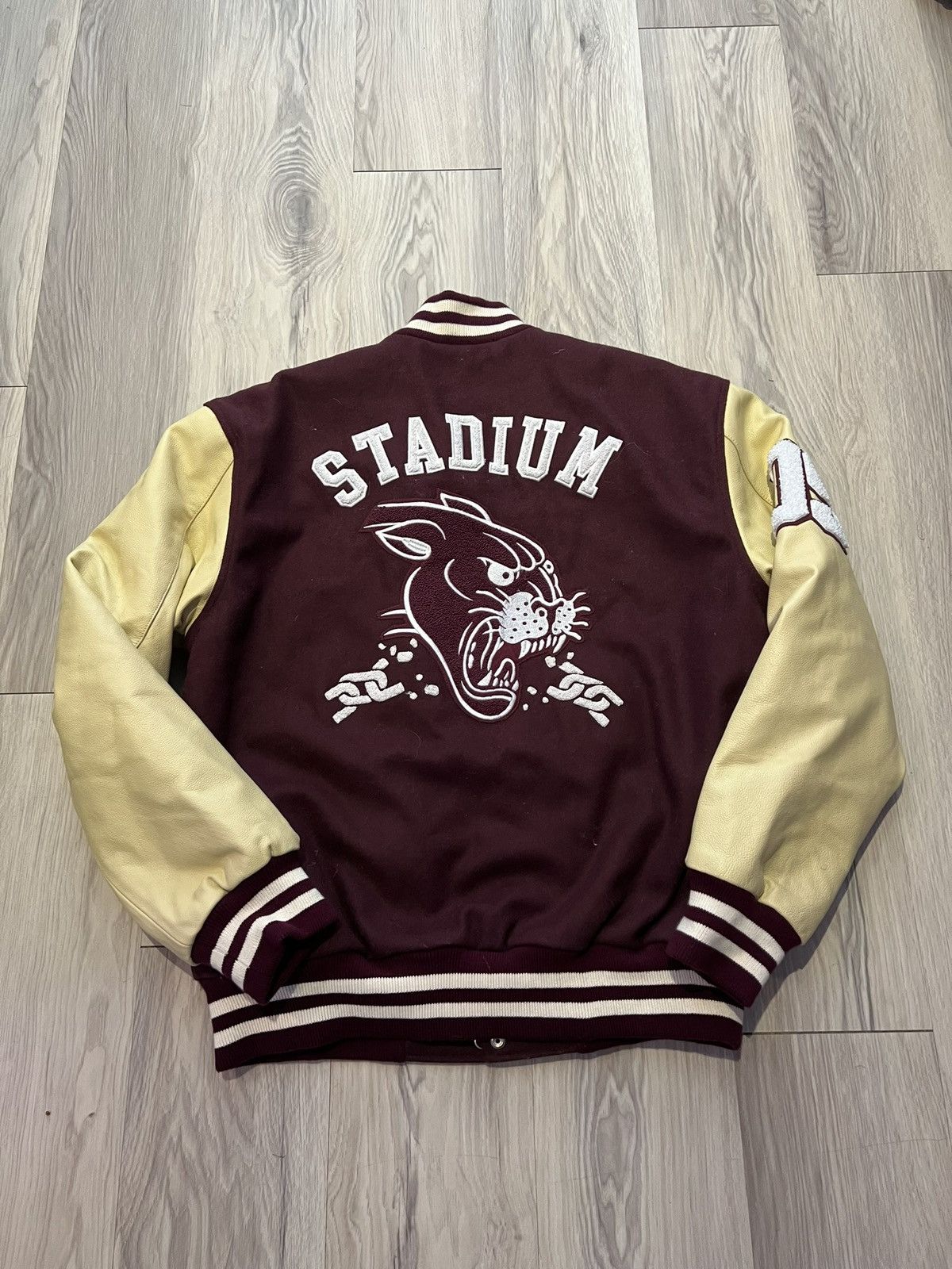 Stadium Goods Stadium Goods Panther Leather Letterman’s Jacket Size US XXL / EU 58 / 5 - 2 Thumbnail
