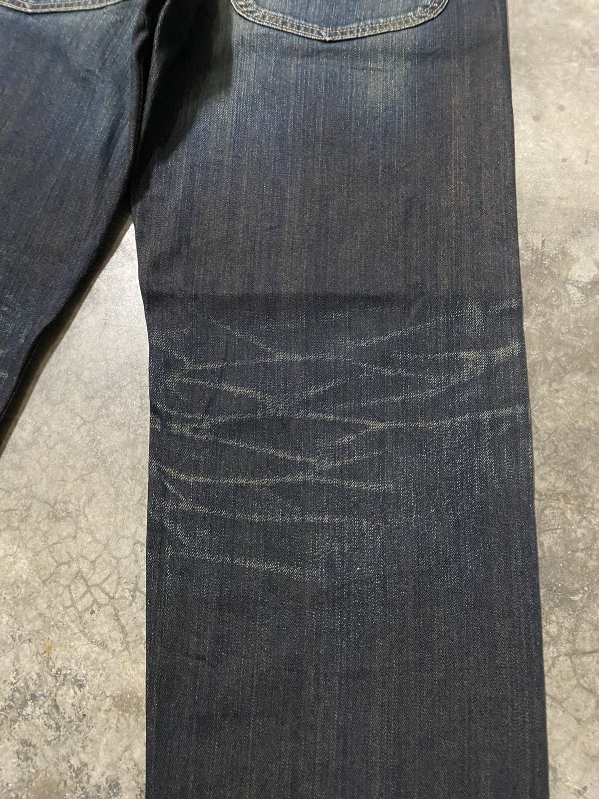Lee Baggy Jeans Vintage Lee Cowboy Mud Rusty Denim @312 Size US 31 - 6 Thumbnail