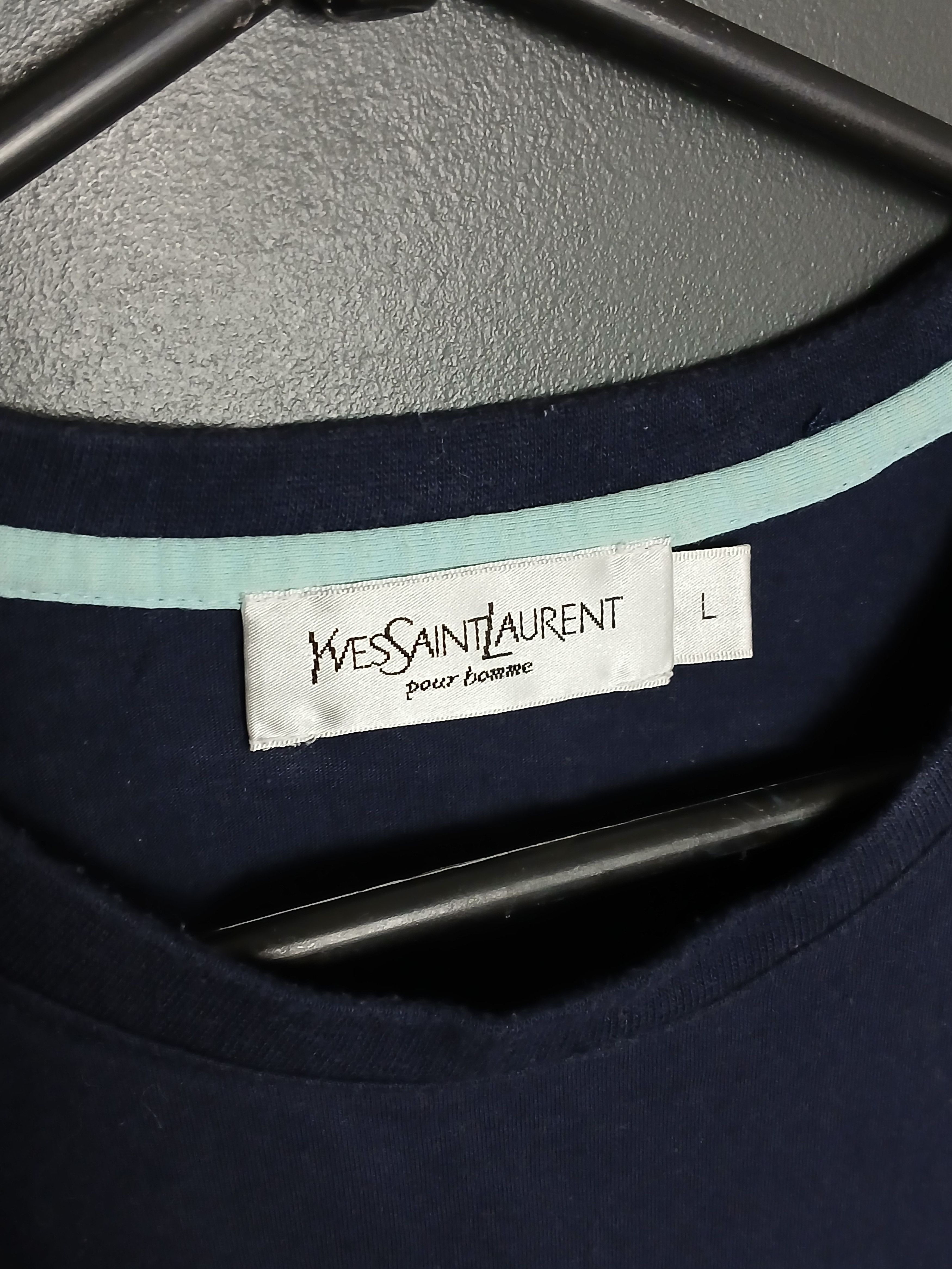 Yves Saint Laurent YSL Yves Saint Laurent T-Shirt Size US L / EU 52-54 / 3 - 7 Thumbnail