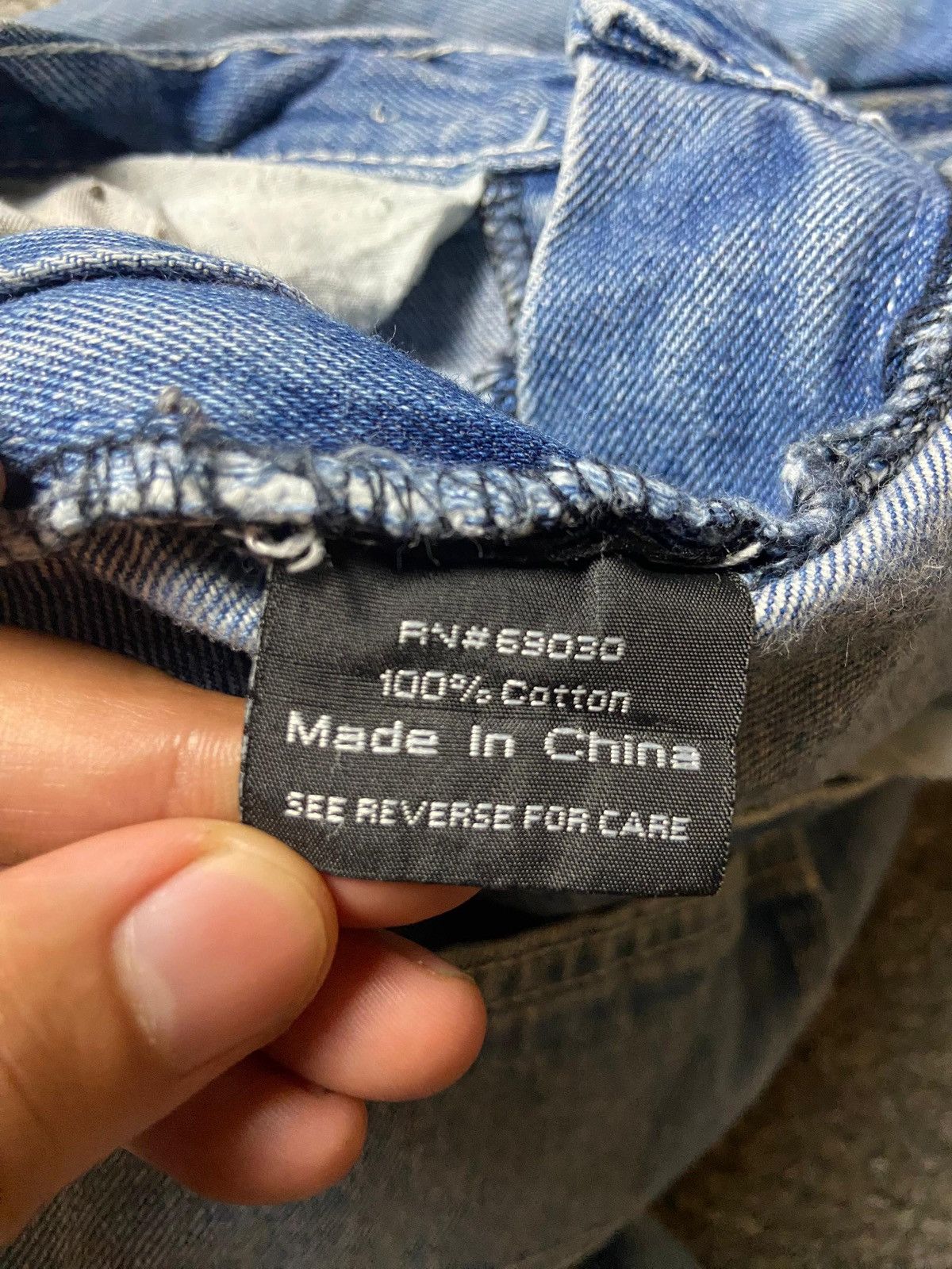 Japanese Brand Japanese Brand Distressed Carpenter Denim (144) Size US 30 / EU 46 - 7 Thumbnail