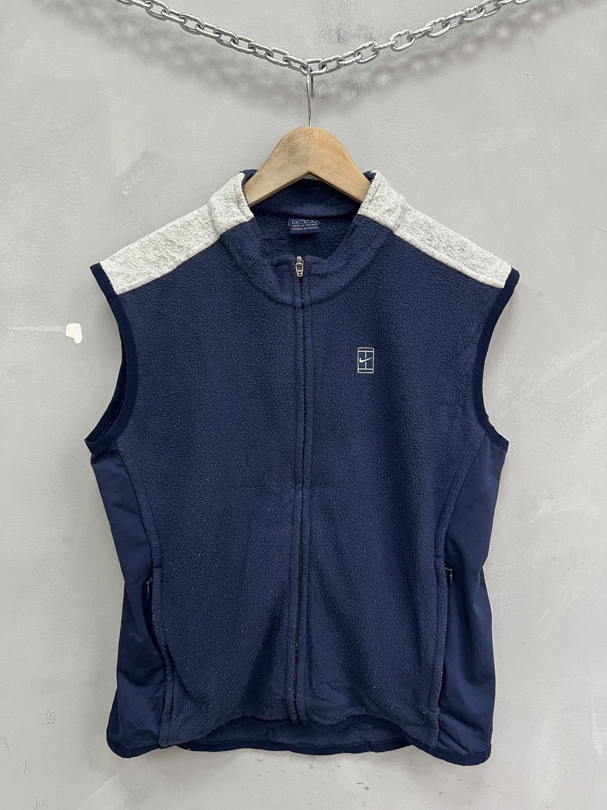 Nike Nike challenge court vintage fleece vest y2k Size US M / EU 48-50 / 2 - 1 Thumbnail