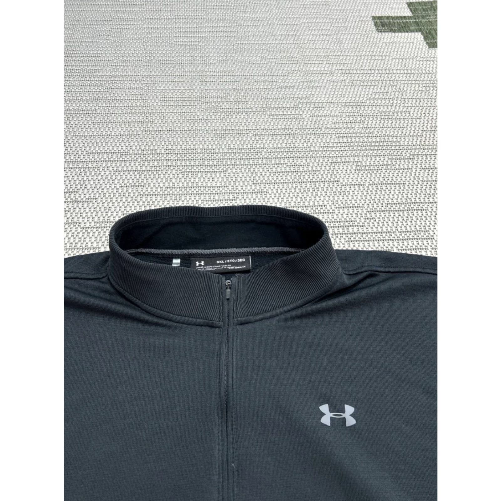 Under Armour Under Armour Storm Sweatshirt Mens 3XL Black Fleece Lined Zip Mock Neck Pullover Regular Fit Thermal Outdoor Sports Mens Clothing Size US XXL / EU 58 / 5 - 3 Thumbnail