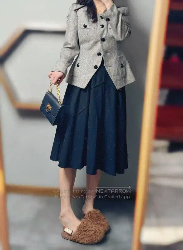 Yves Saint Laurent Yves Saint Laurent Colorblock Wool Cardigan . Size XXS / US 00 / IT 34 - 7 Thumbnail