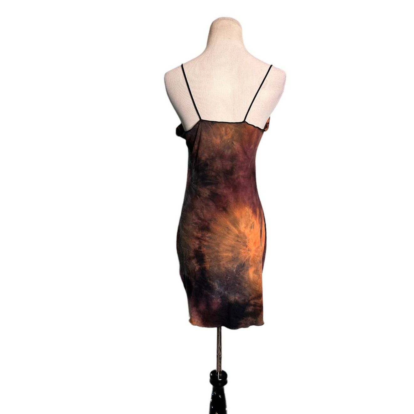 Shein Shein brown tie dye mini sleeveless summer dress size Medium Size M / US 6-8 / IT 42-44 - 2 Thumbnail