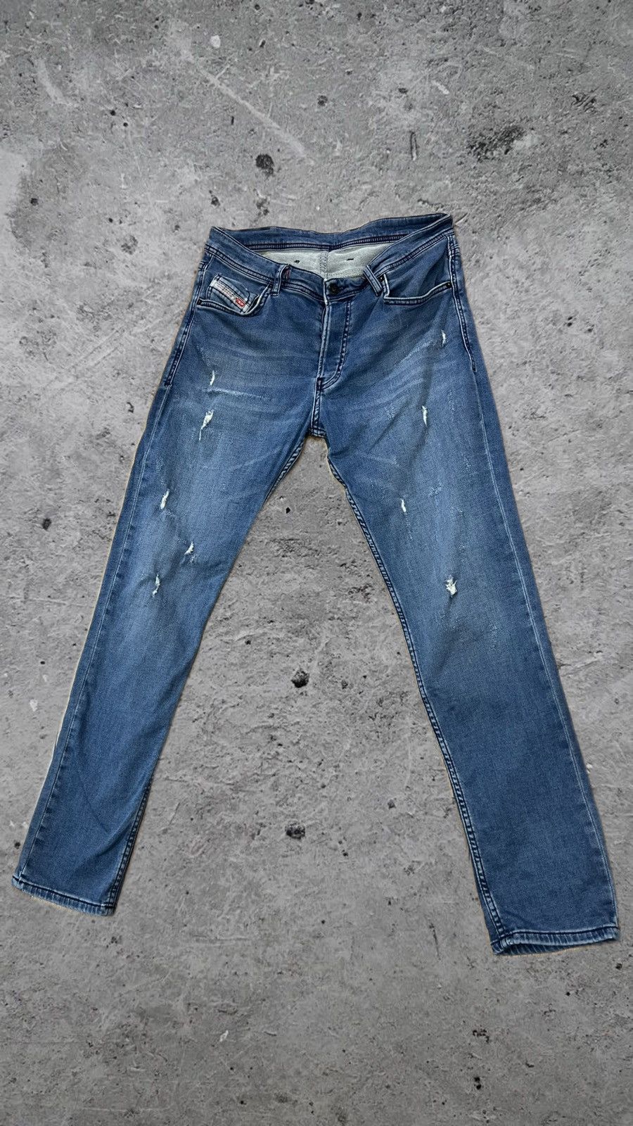 Diesel × Dsquared2 Diesel vintage slim fit drip jeans distressed Size US 34 / EU 50 - 1 Thumbnail