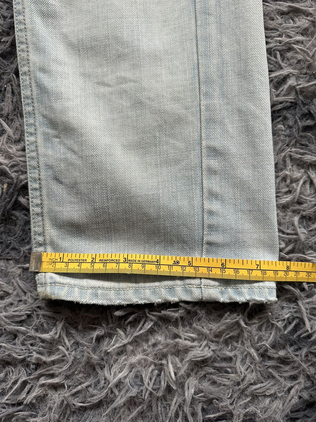 Zadig & Voltaire 00's Zadig & voltaire washed blue denim jeans Size US 35 - 25 Thumbnail