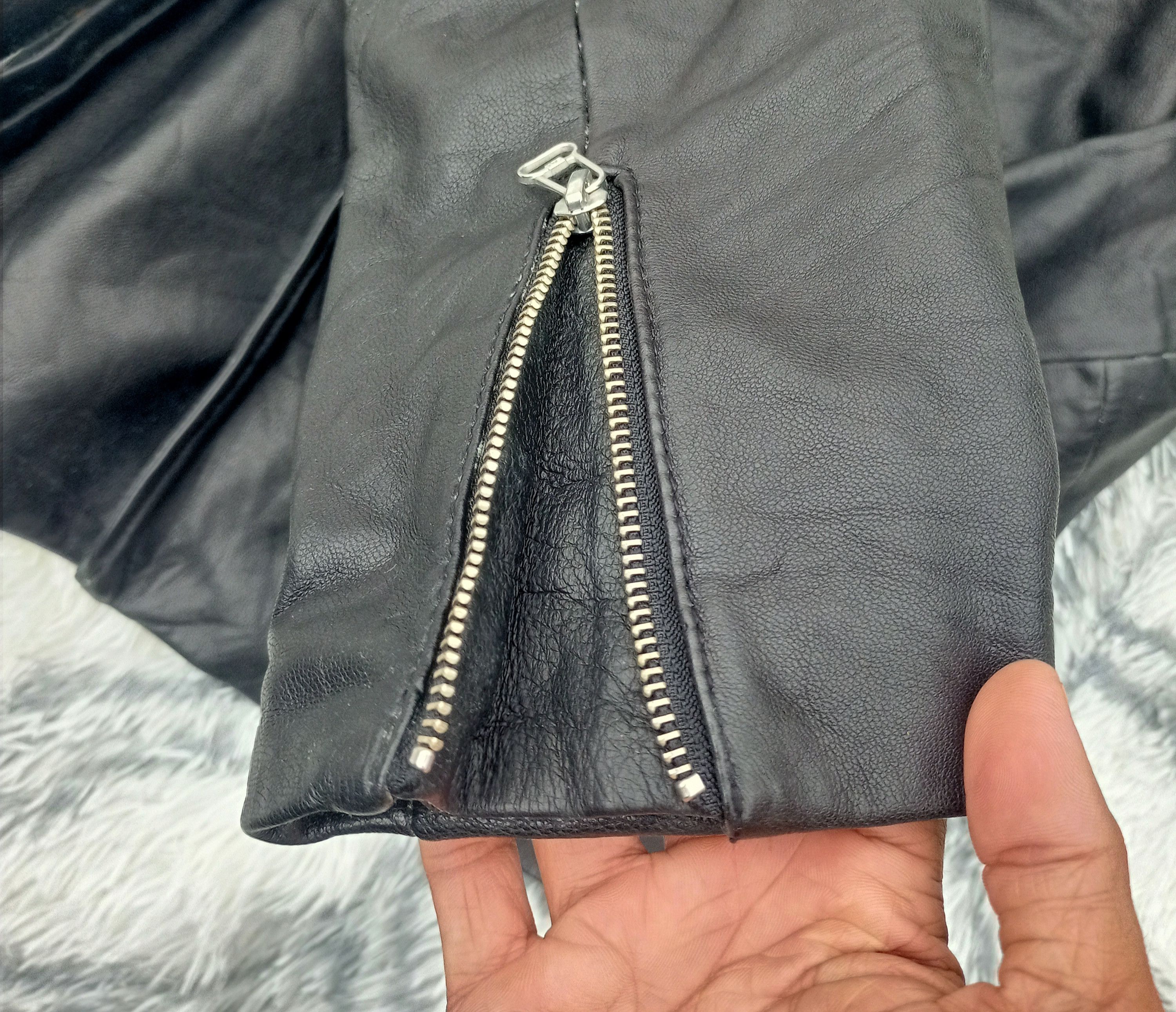 Japanese Brand SLY LEATHER JACKET Size US S / EU 44-46 / 1 - 10 Thumbnail