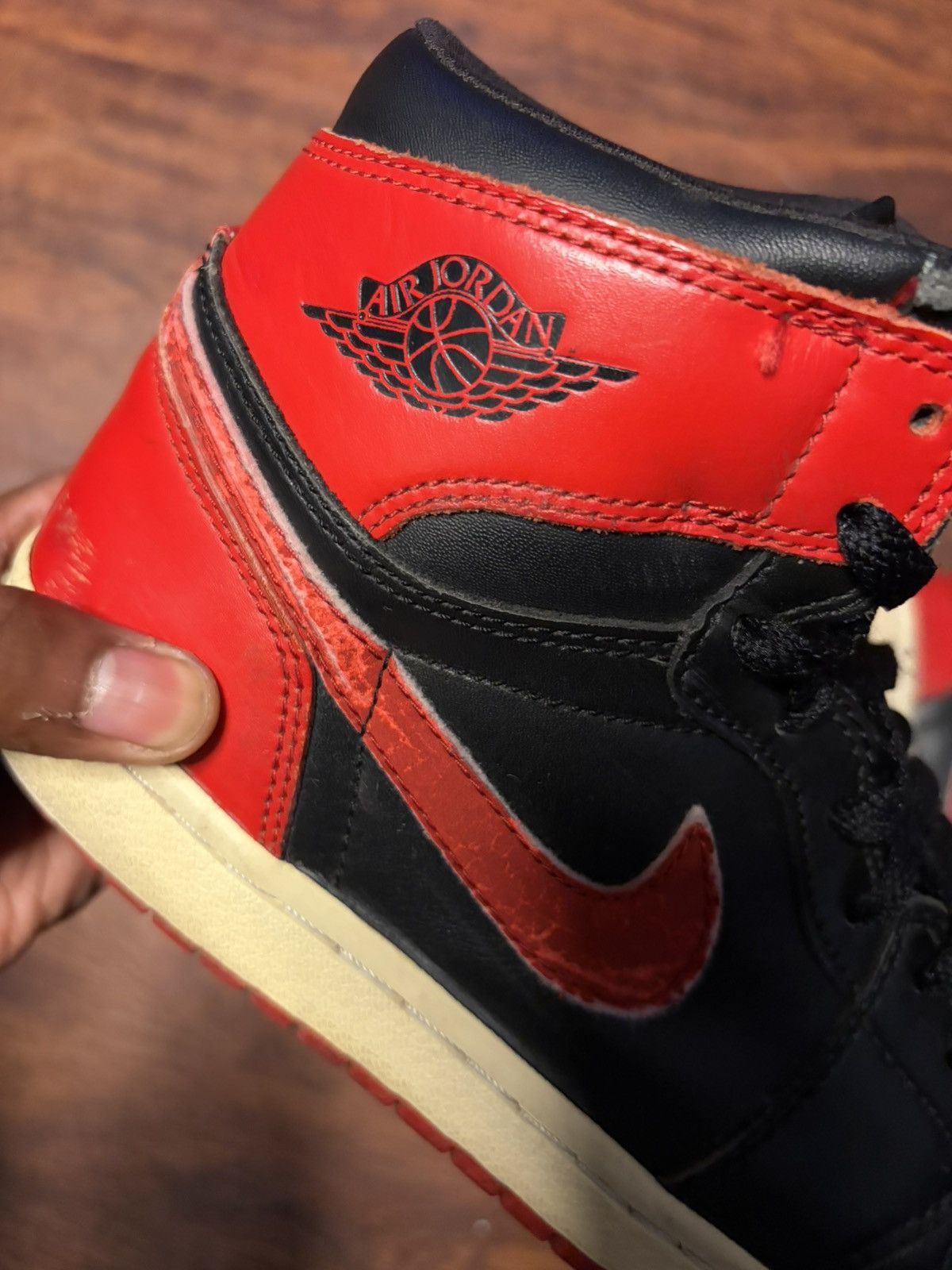 Jordan Brand Nike Air Jordan 1 “Bred” (2001) Size US 7.5 / EU 40-41 - 12 Thumbnail